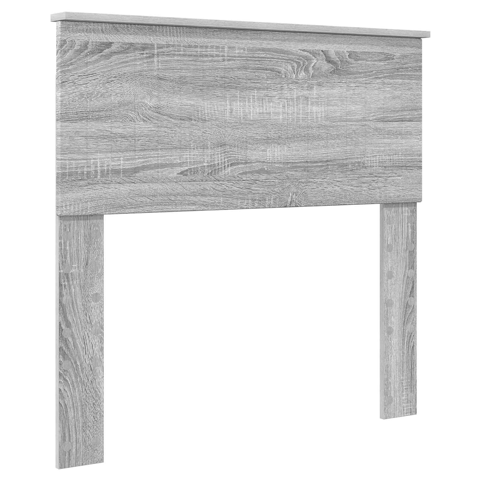Krevet s od storage Siva Sonoma 90 x 190 cm Konstruirano drvo