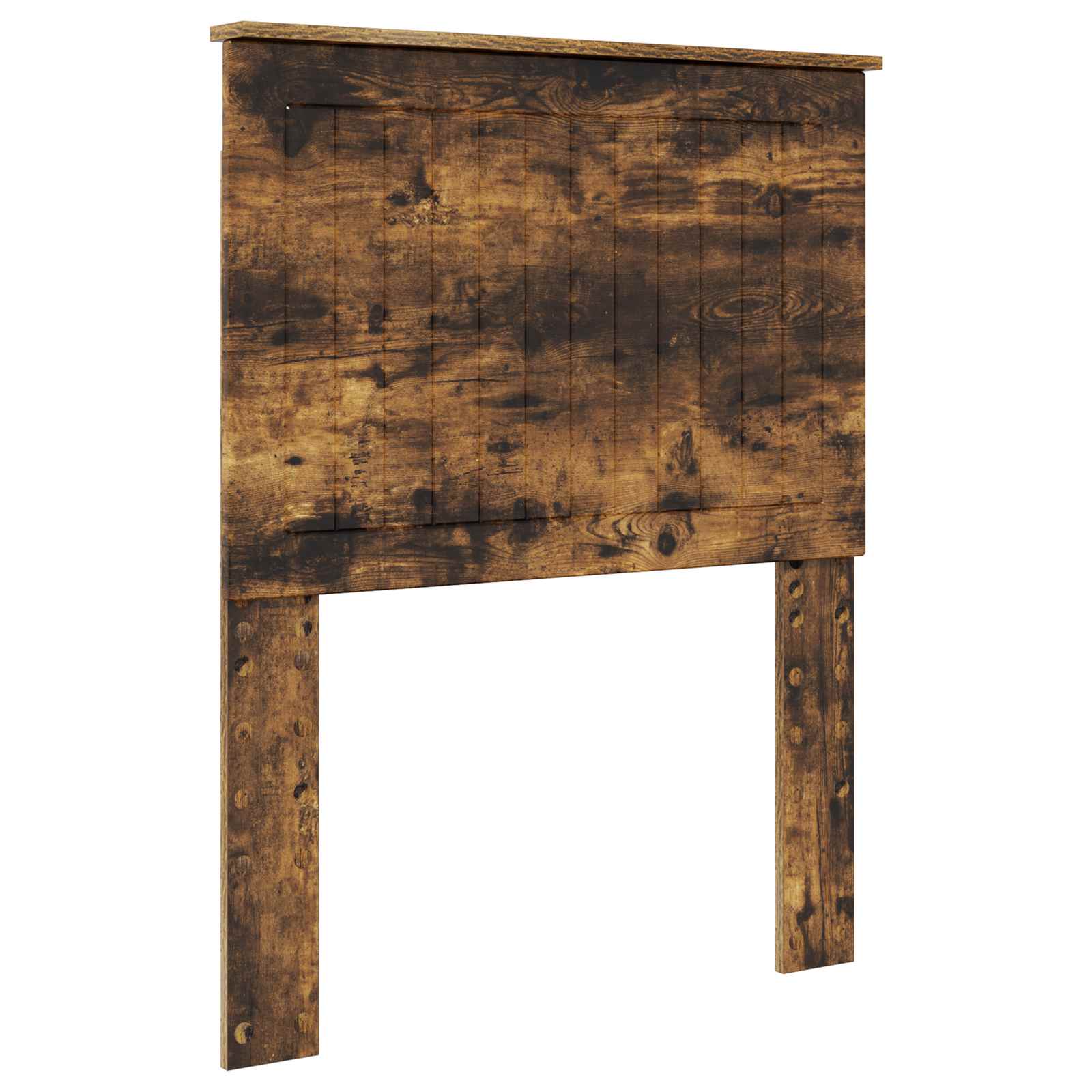 Krevetna konstrukcija s uzglavljem Dimljeni hrast 75 x 190 cm