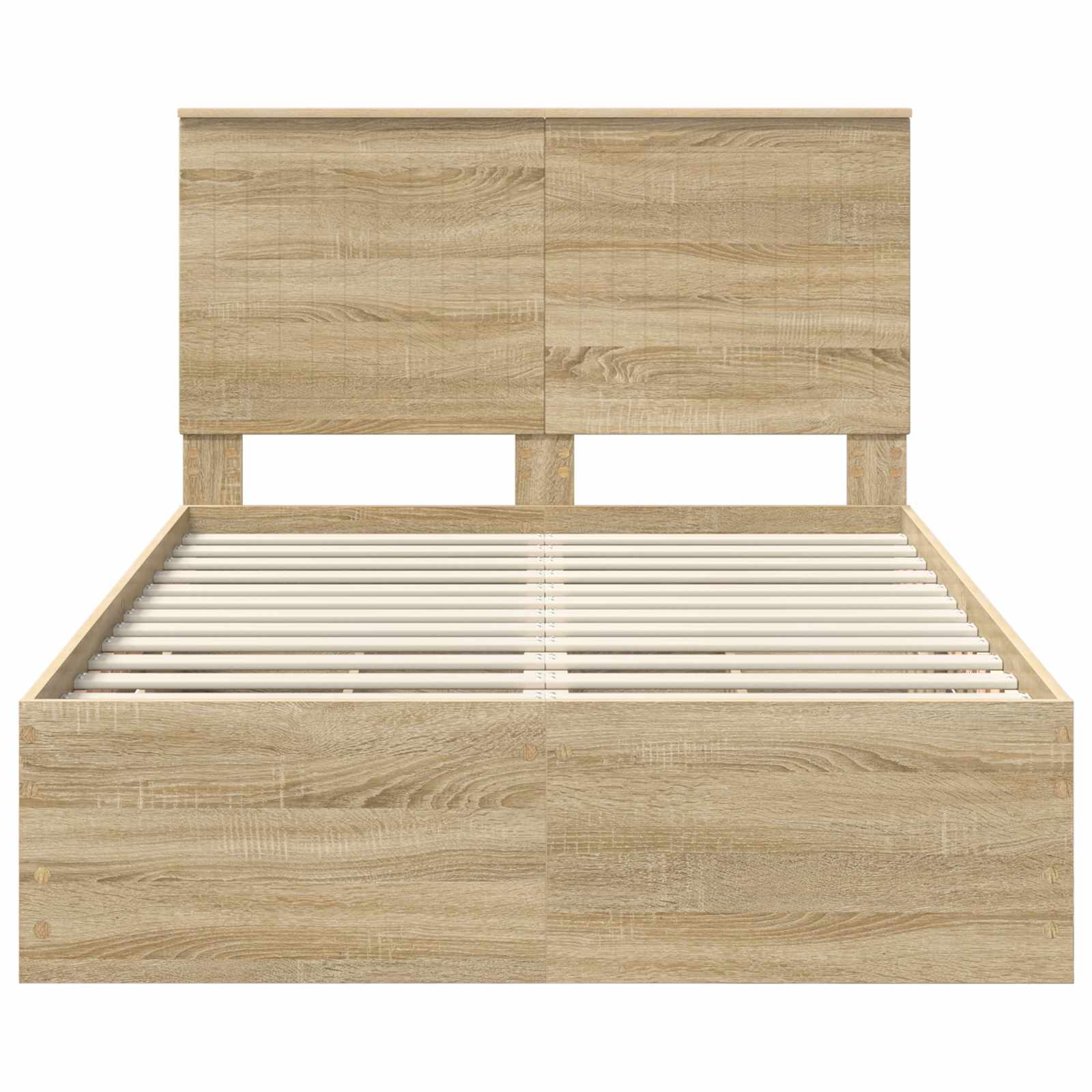 Krevetna konstrukcija s ladicama Sonoma hrast 120 x 190 cm