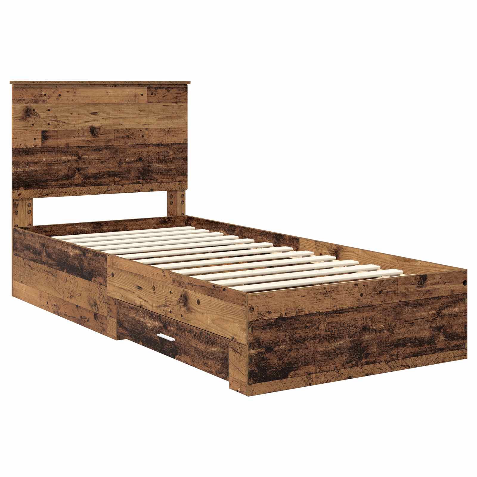 Krevetna konstrukcija Staro drvo 90 x 190 cm Konstruirano drvo