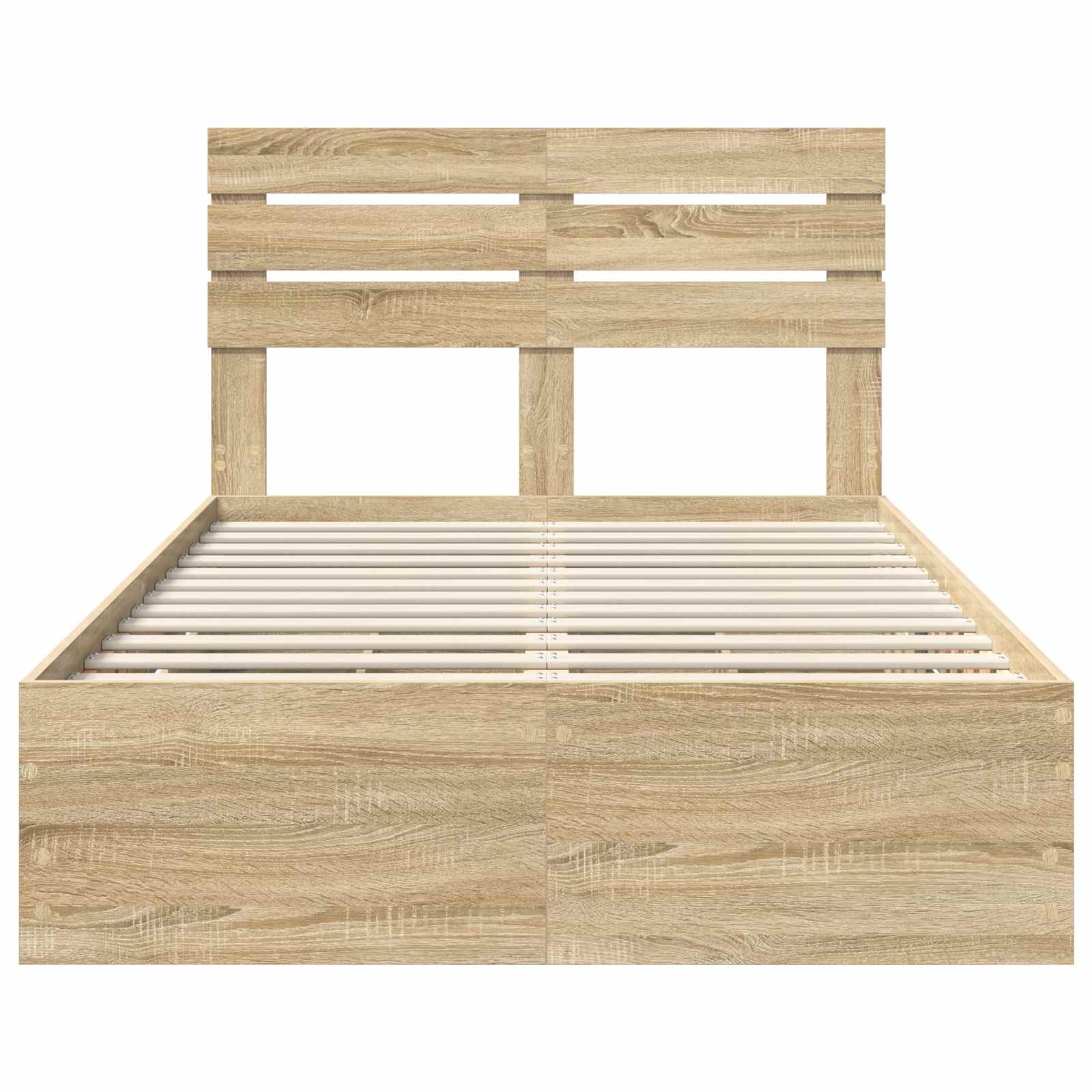 Krevetna konstrukcija s ladicama Sonoma hrast 120 x 190 cm
