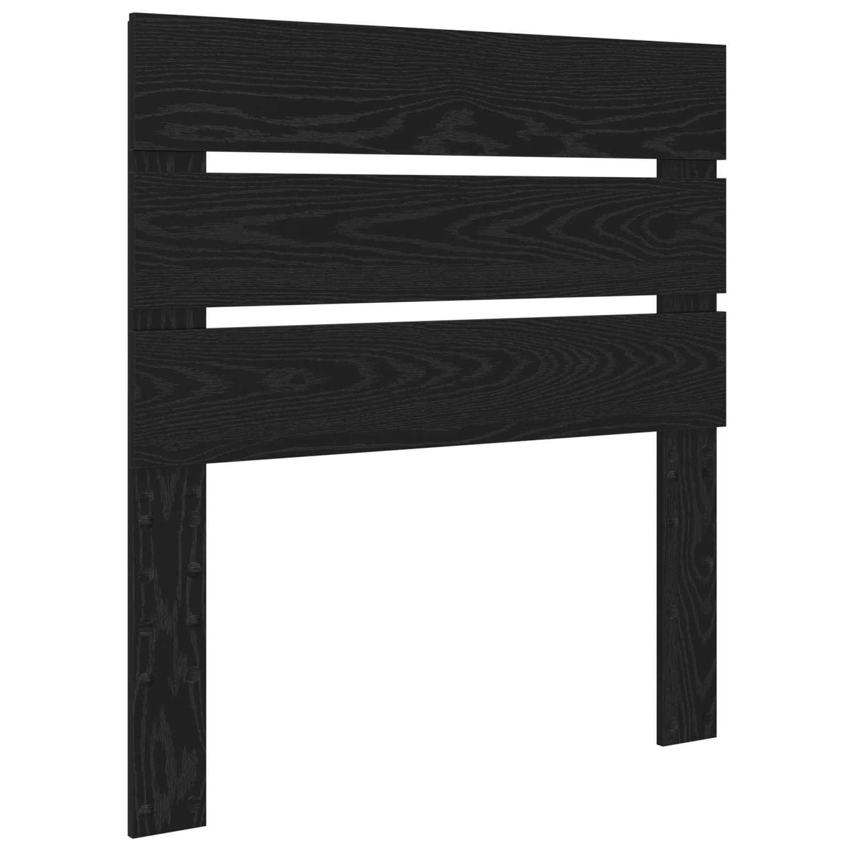 Krevetna konstrukcija Crna 100 x 200 cm Čvrsto borovo drvo