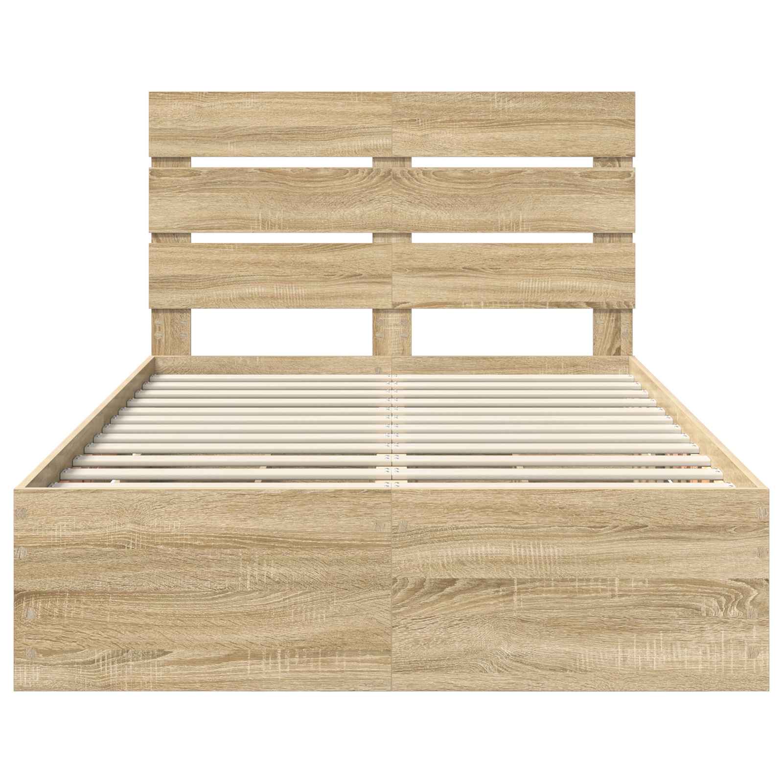 Krevetna konstrukcija s ladicama Sonoma hrast 120 x 200 cm