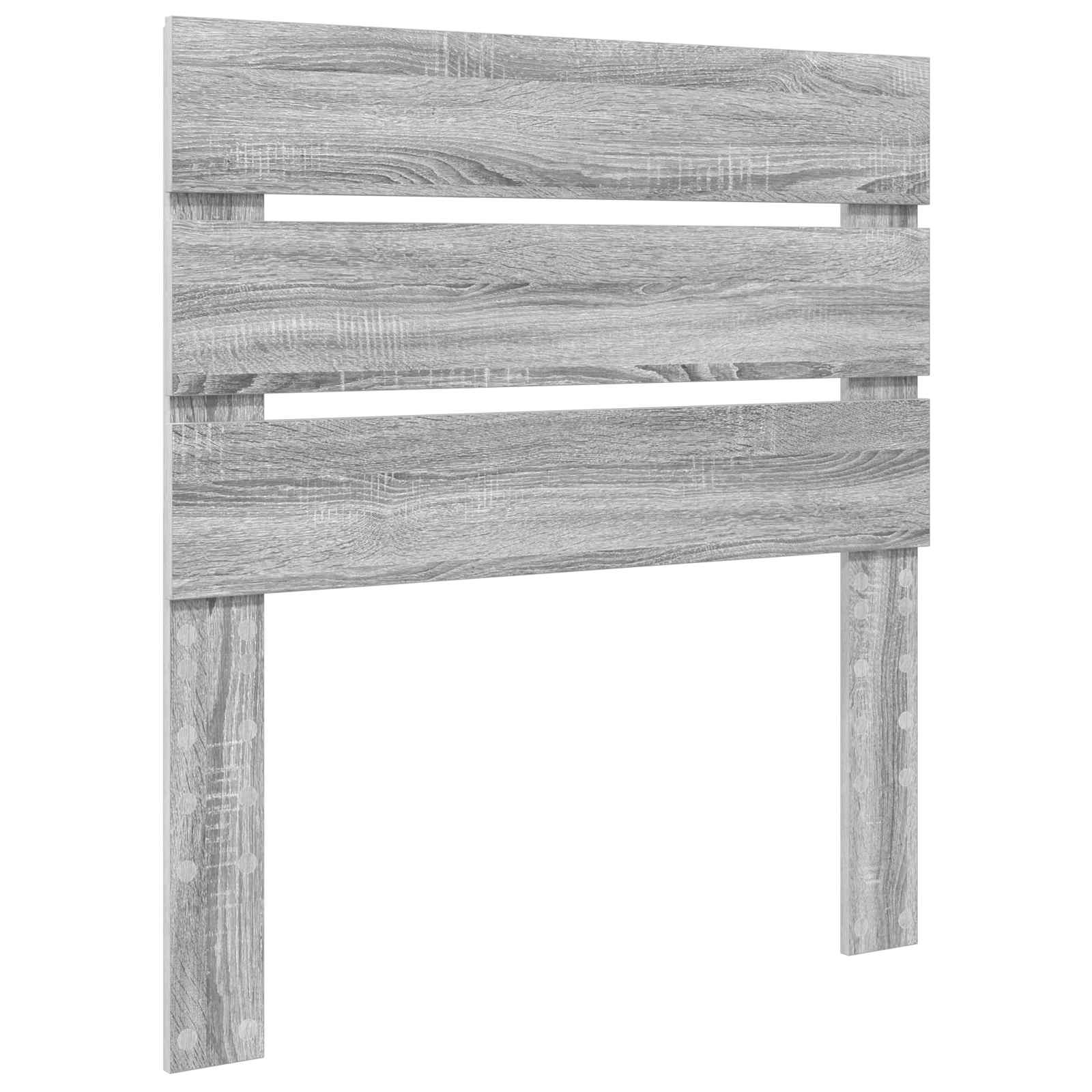 Krevetna konstrukcija Siva Sonoma 75 x 190 cm Inženjersko Drvo