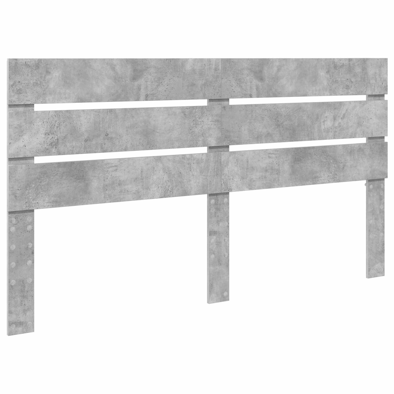 Krevetna konstrukcija s ladicama Betonski sivi 200 x 200 cm
