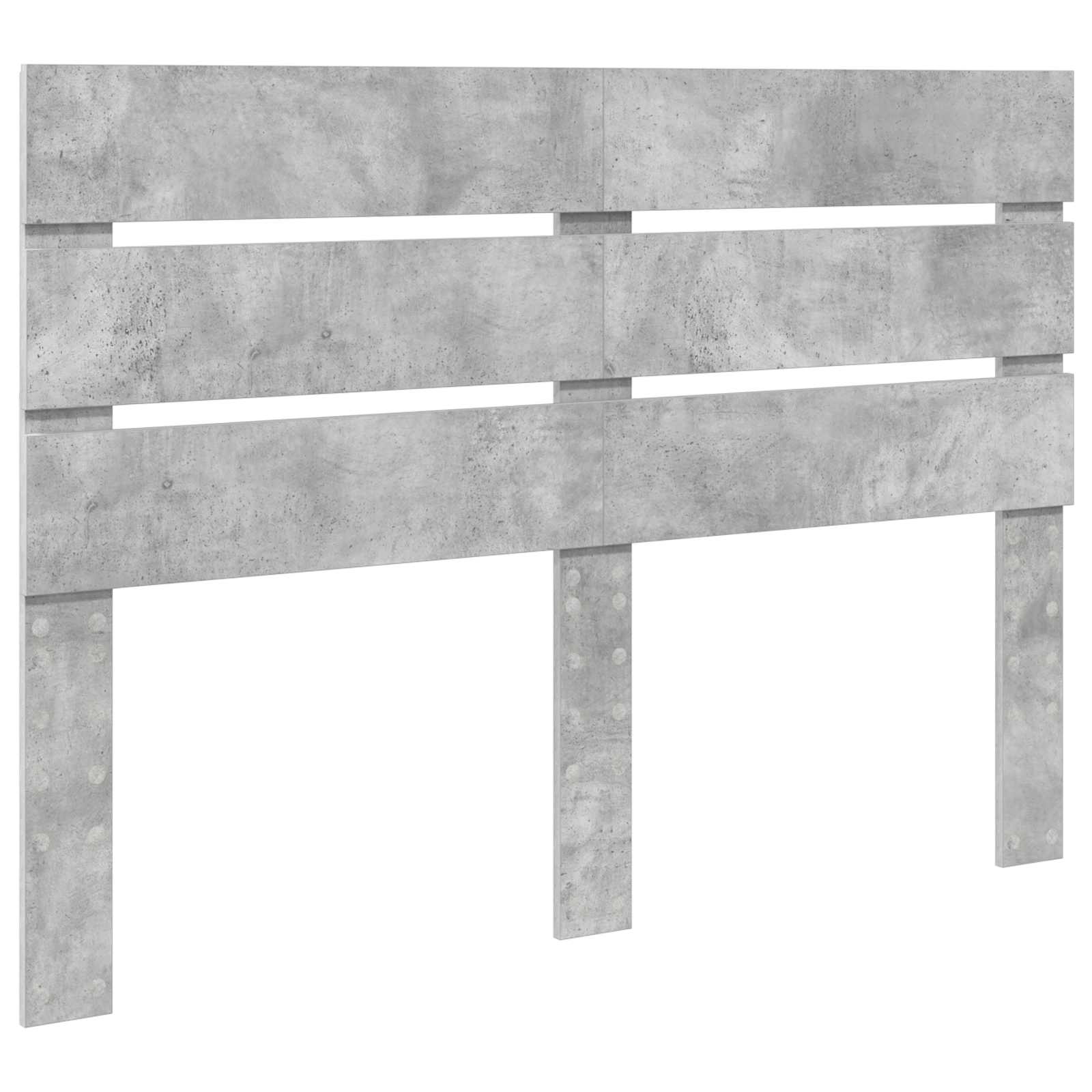 Krevetna konstrukcija s ladicama Betonski sivi 140 x 200 cm