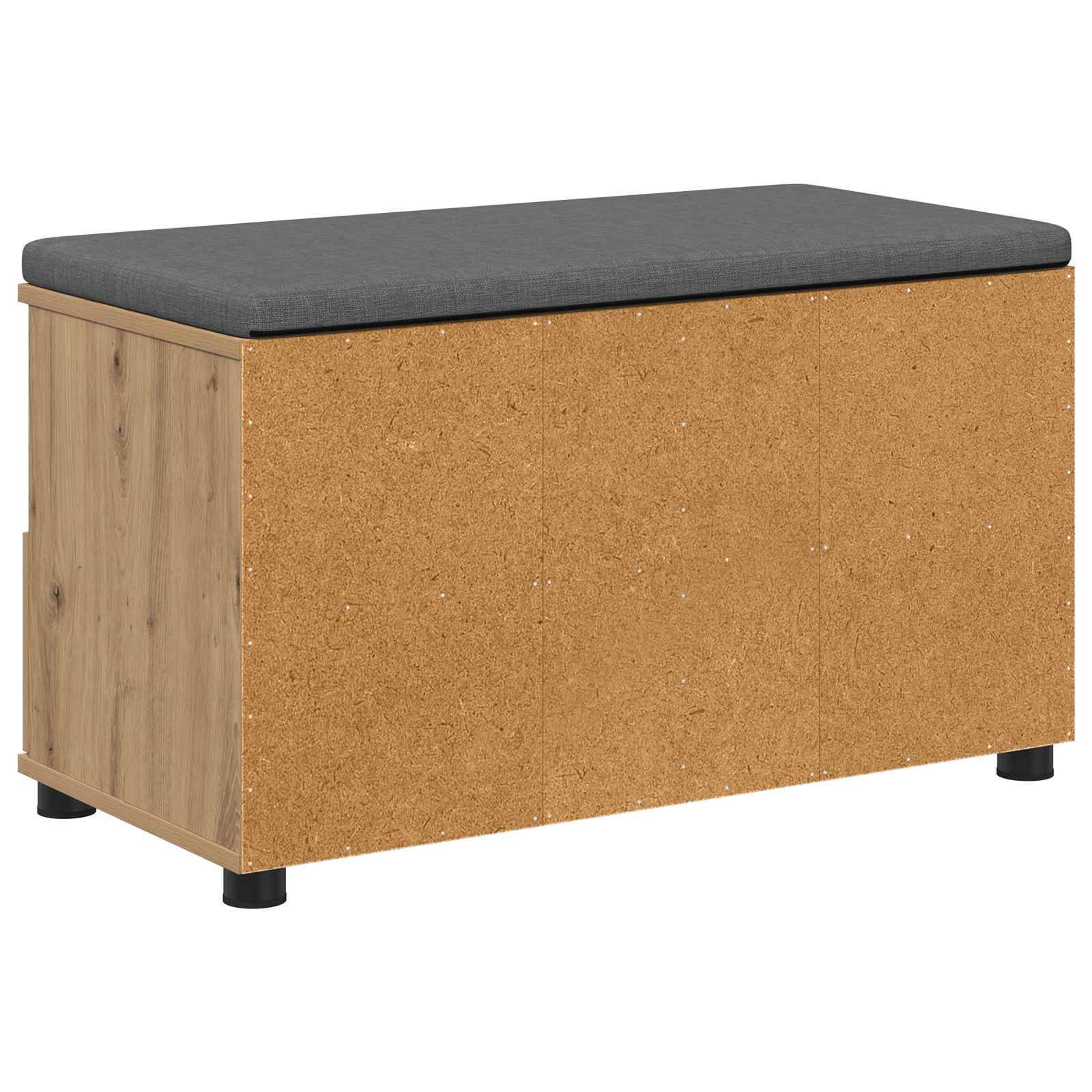 Klupa za hodnik s jastukom Zanatski Hrast 80 x 38 x 46 cm