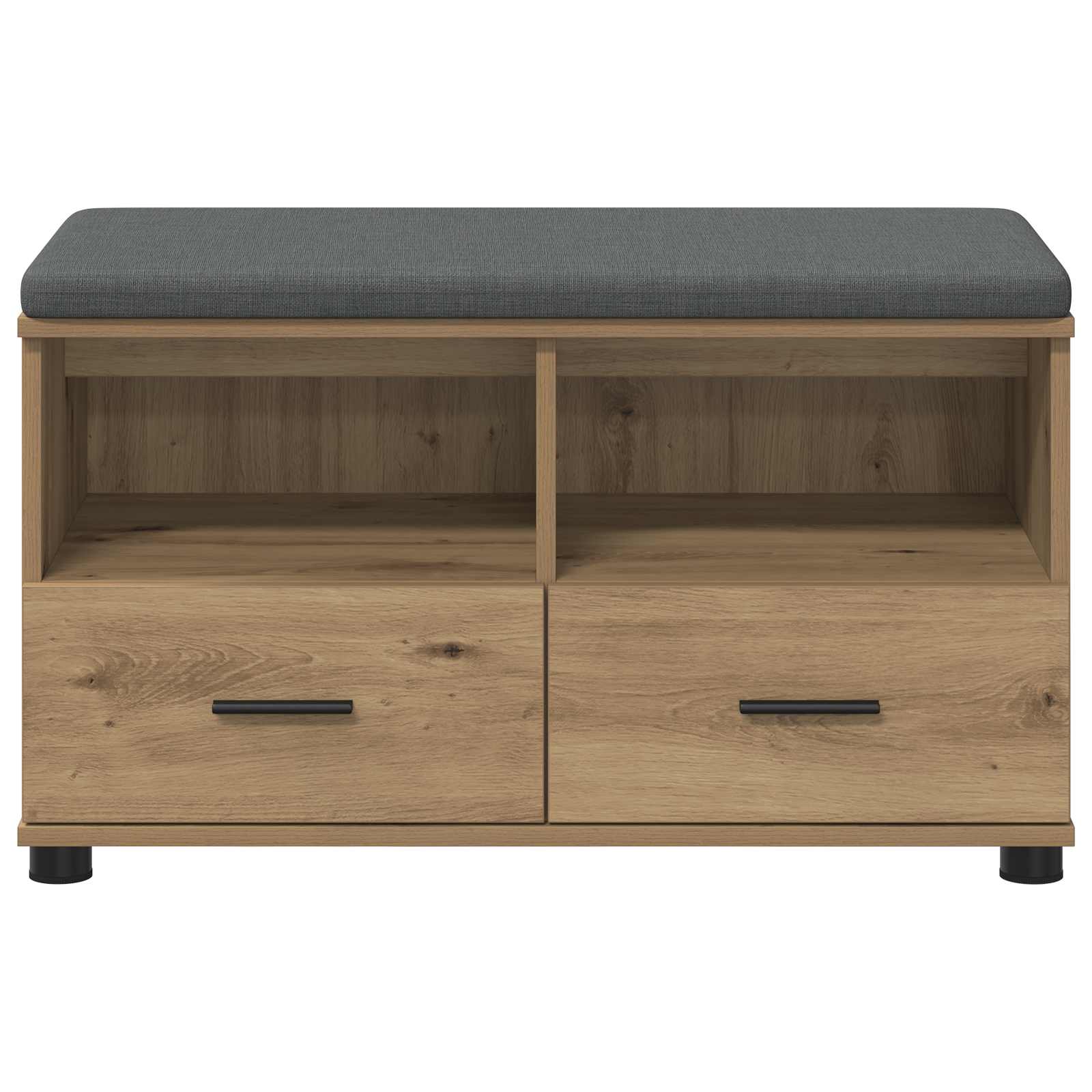 Klupa za hodnik s jastukom Zanatski Hrast 80 x 38 x 46 cm