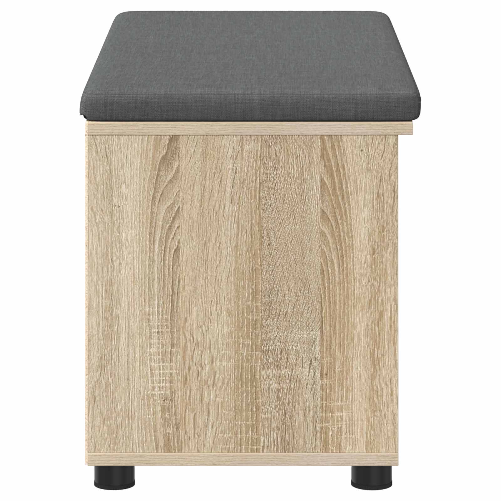Klupa za hodnik s jastukom Sonoma hrast 80 x 38 x 46 cm