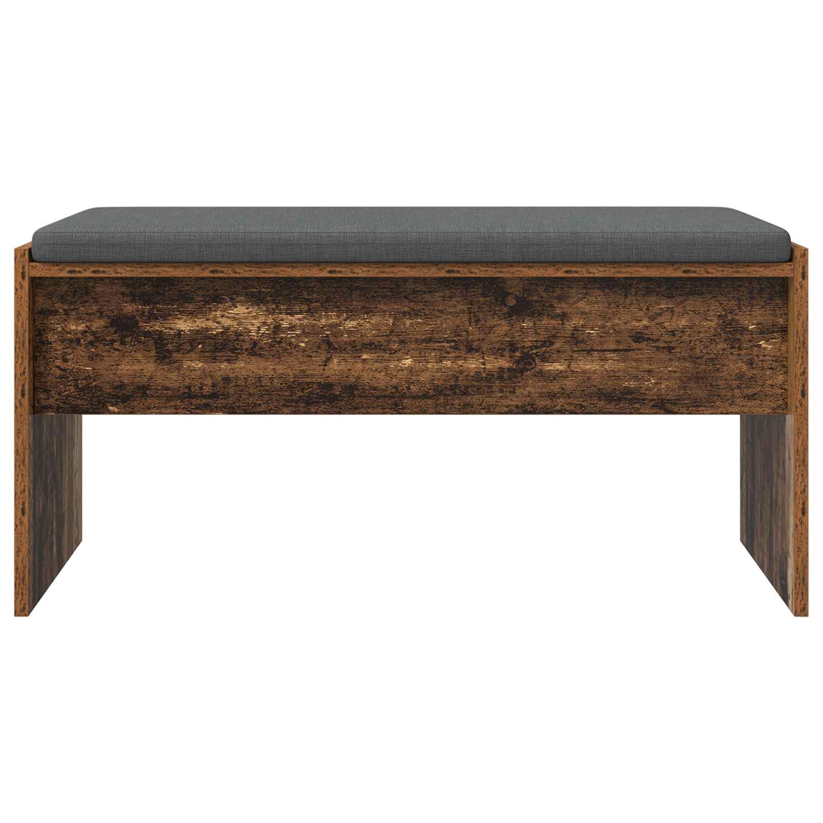 Klupa za hodnik s jastukom Staro drvo 83 x 38 x 40 cm