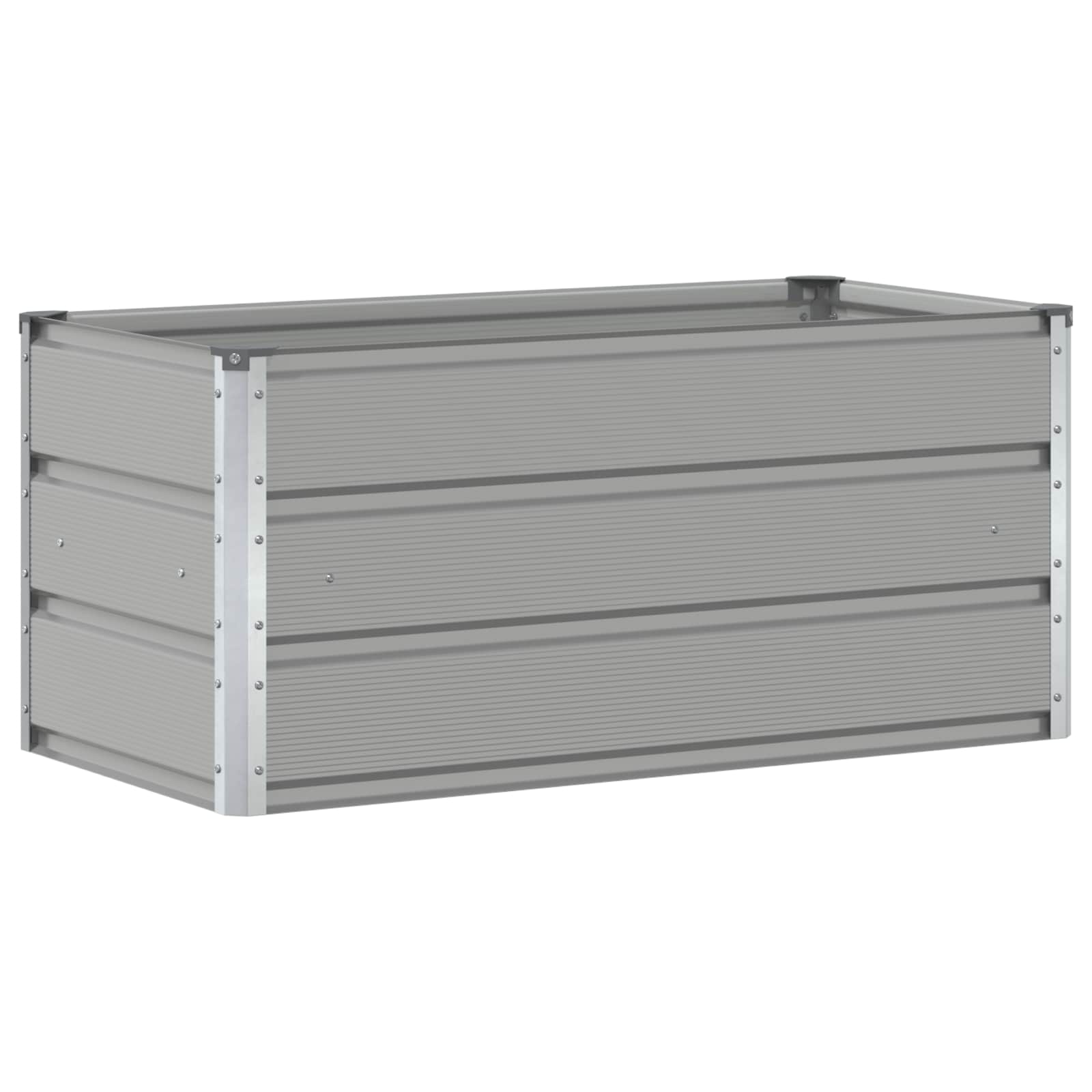 Sadilica Svijetlo siva 100 x 50 x 45 cm Cinkani čelik