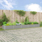 Sadilica Svijetlo siva 480 x 100 x 45 cm Cinkani čelik