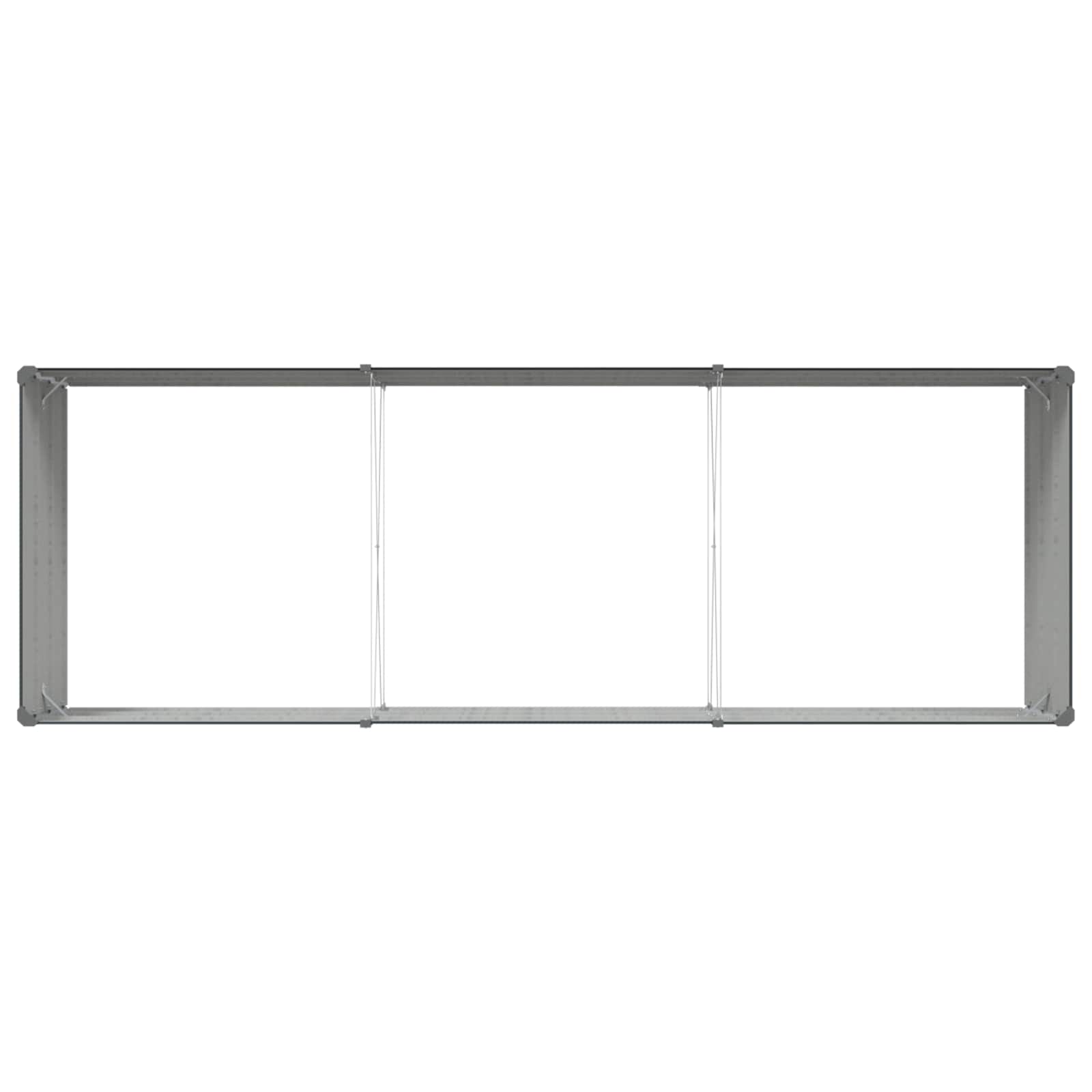 Sadilica Antracit 290 x 100 x 45 cm Cinkani čelik