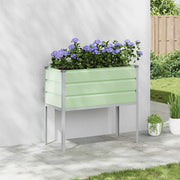 Sadilica Pastelno zelena 100 x 45 x 90 cm Cinkani čelik