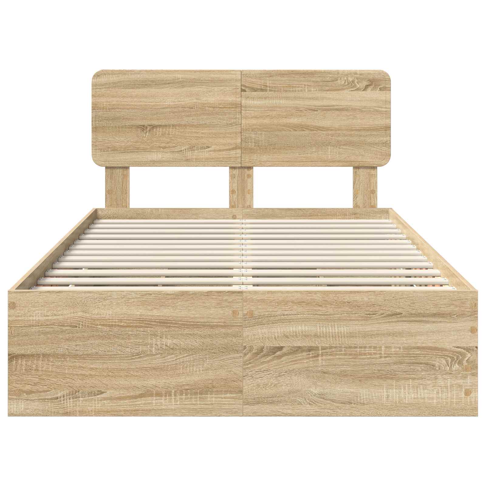 Krevetna konstrukcija s ladicama Sonoma hrast 120 x 200 cm