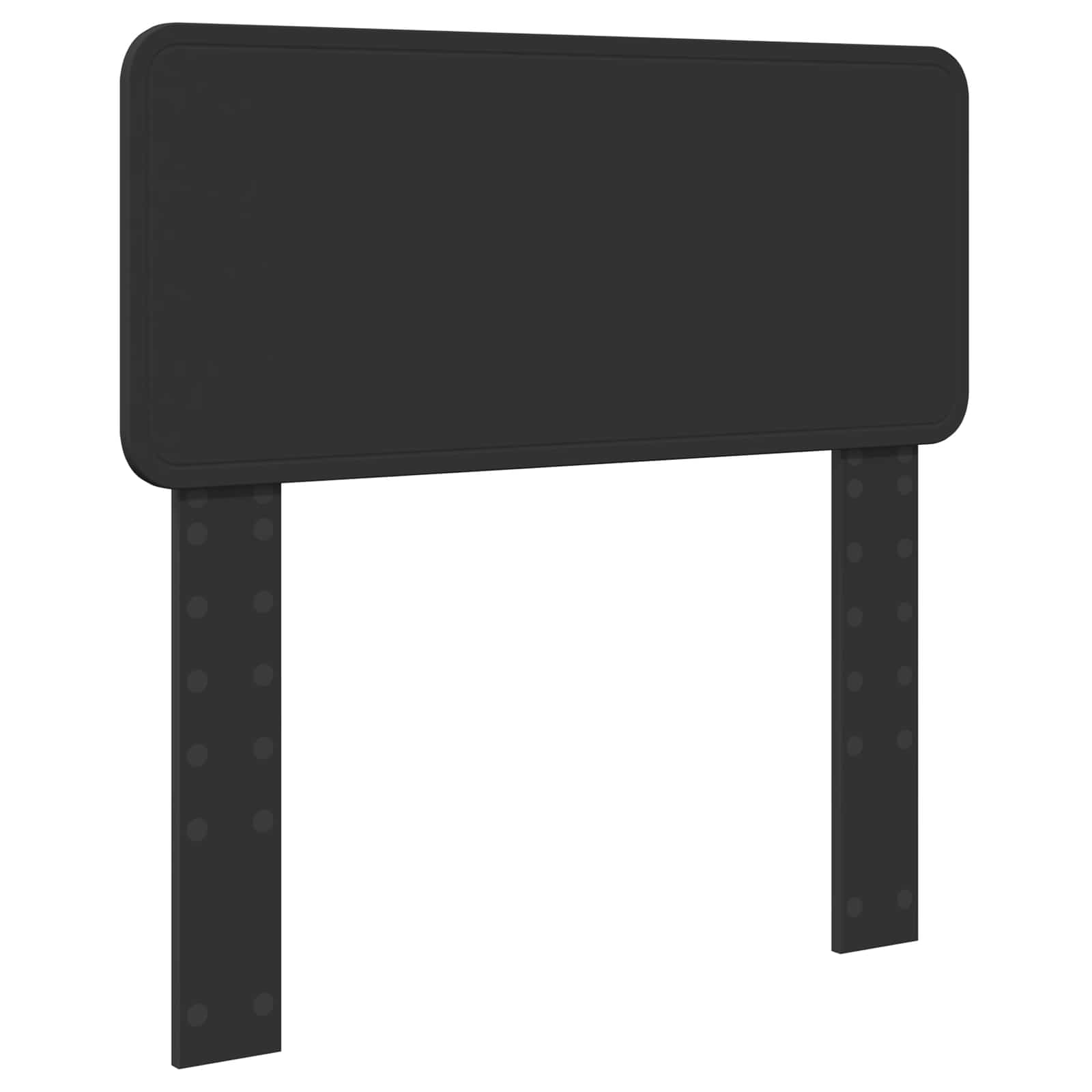 Krevetna konstrukcija Crna 100 x 200 cm Konstruirano drvo