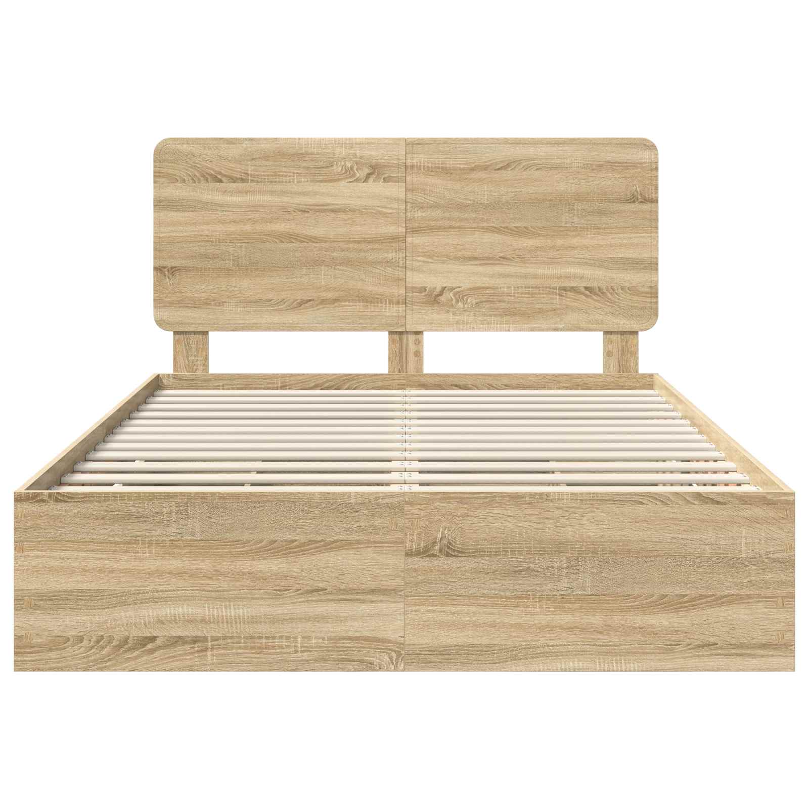Krevetna konstrukcija s ladicama Sonoma hrast 150 x 200 cm