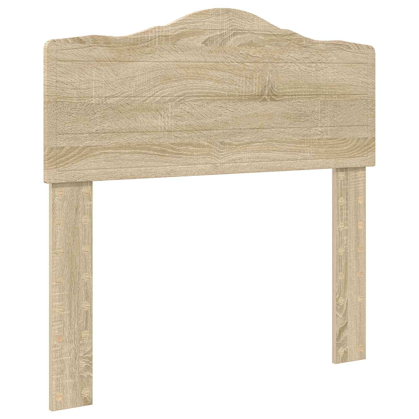Krevetna konstrukcija s uzglavljem Sonoma hrast 75 x 190 cm
