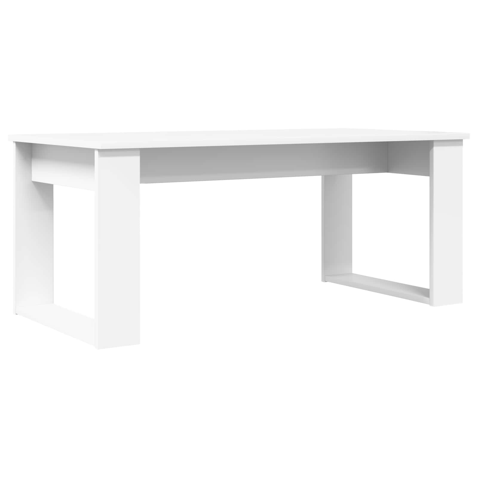 Set stolića za kavu 2 pcs Bijelo Konstruirano drvo