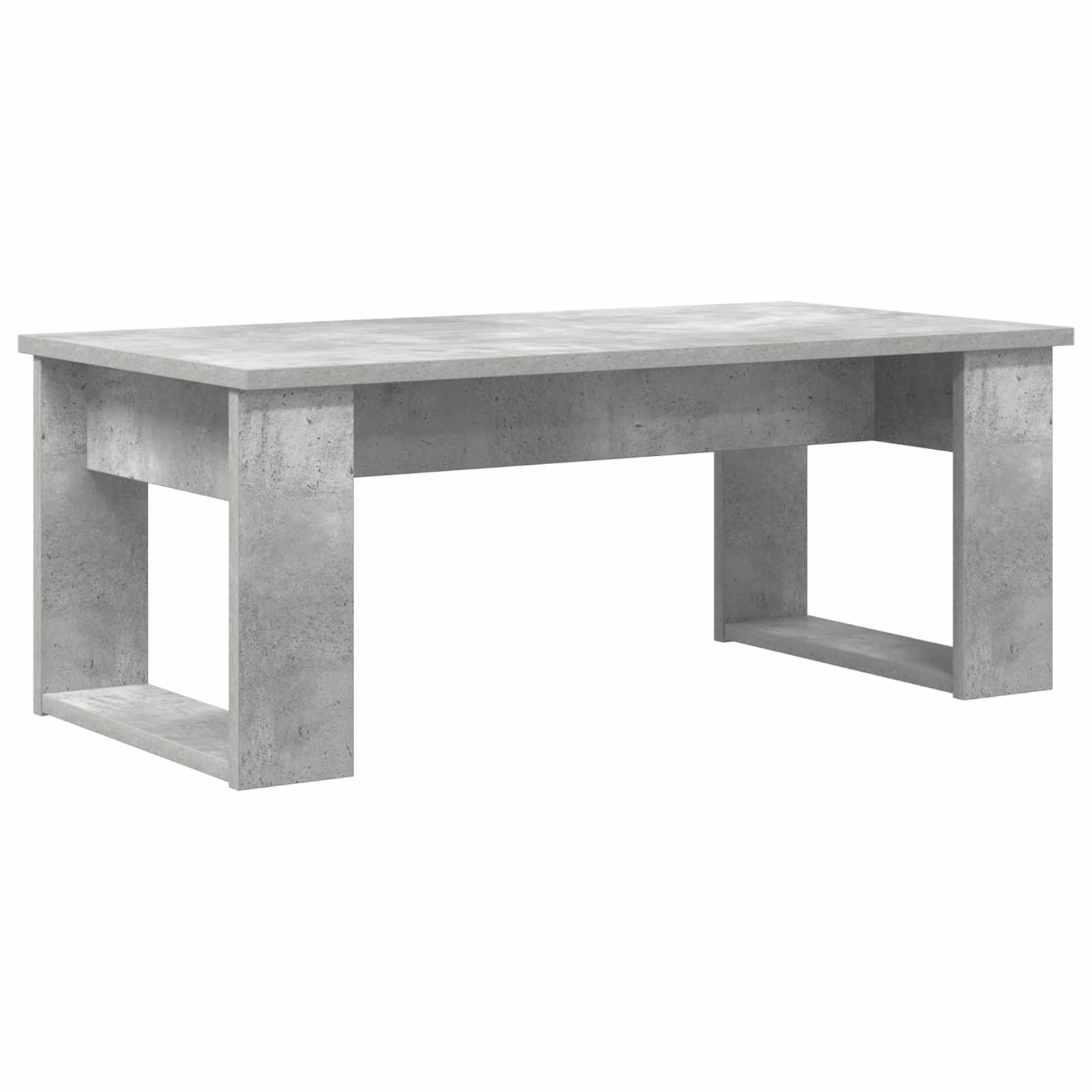 Set stolića za kavu 2 pcs Betonski sivi Konstruirano drvo