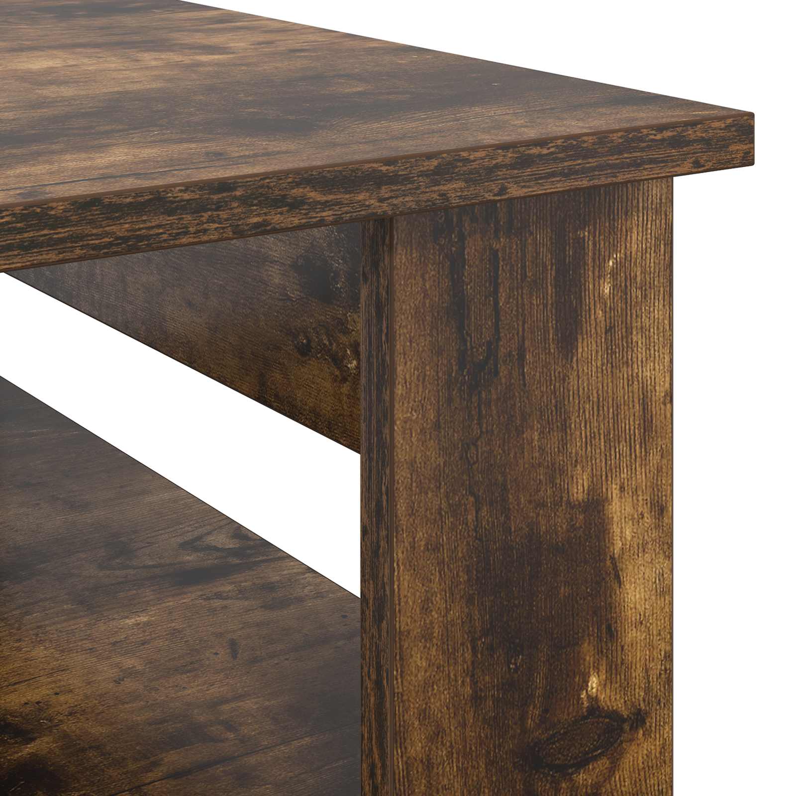 Kava Stol Dimljeni hrast 96 x 54 x 44 cm Konstruirano drvo
