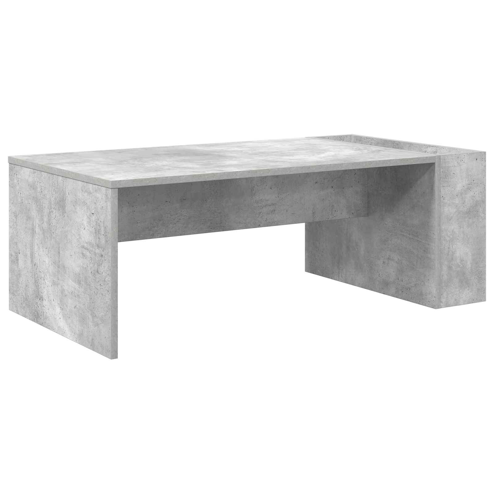 Kava Stol Betonski sivi 95 x 50 x 34 cm Konstruirano drvo