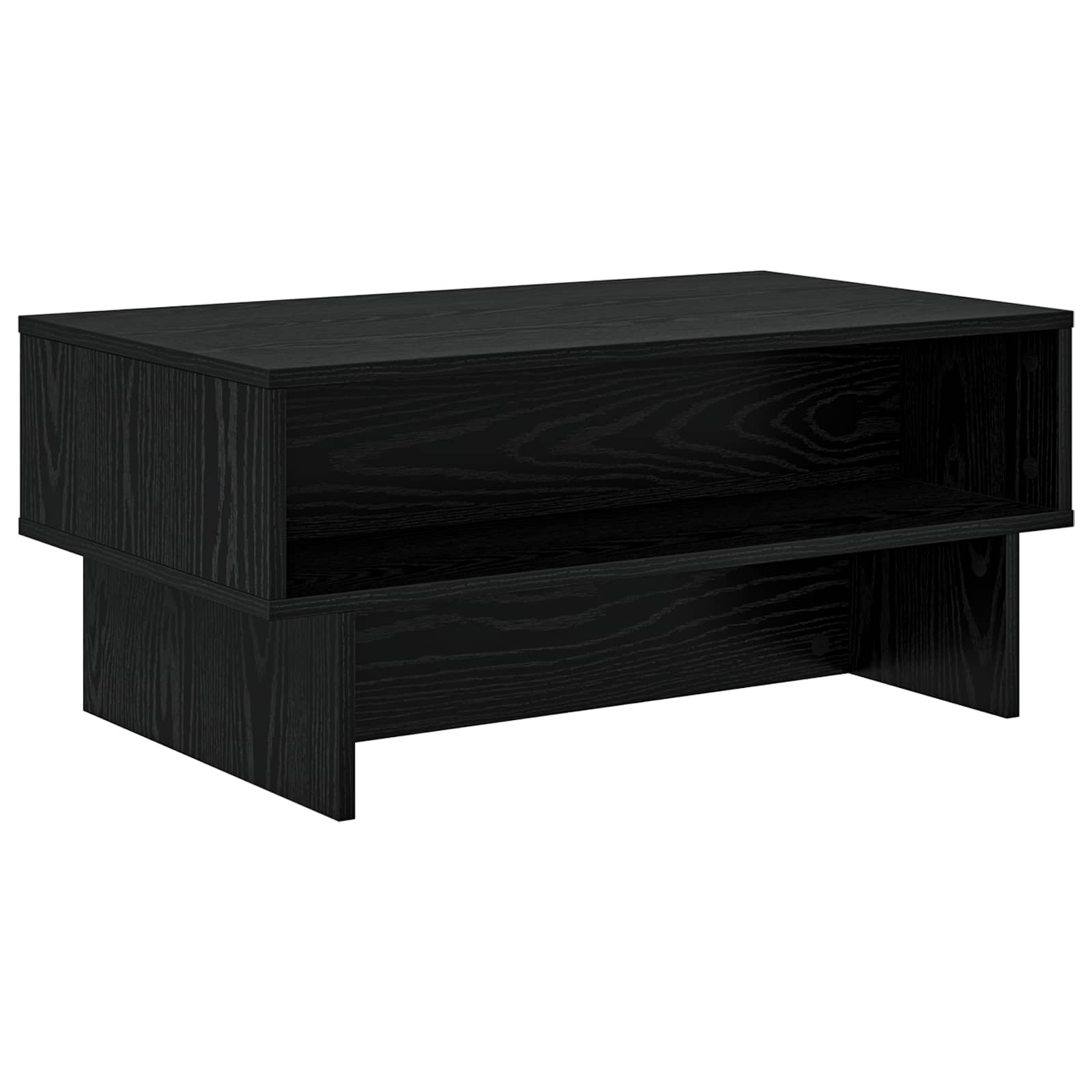 Kava Stol Crni hrast 80 x 46 x 35 cm Konstruirano drvo