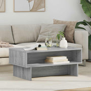 Kava Stol Siva Sonoma 80 x 46 x 35 cm Konstruirano drvo