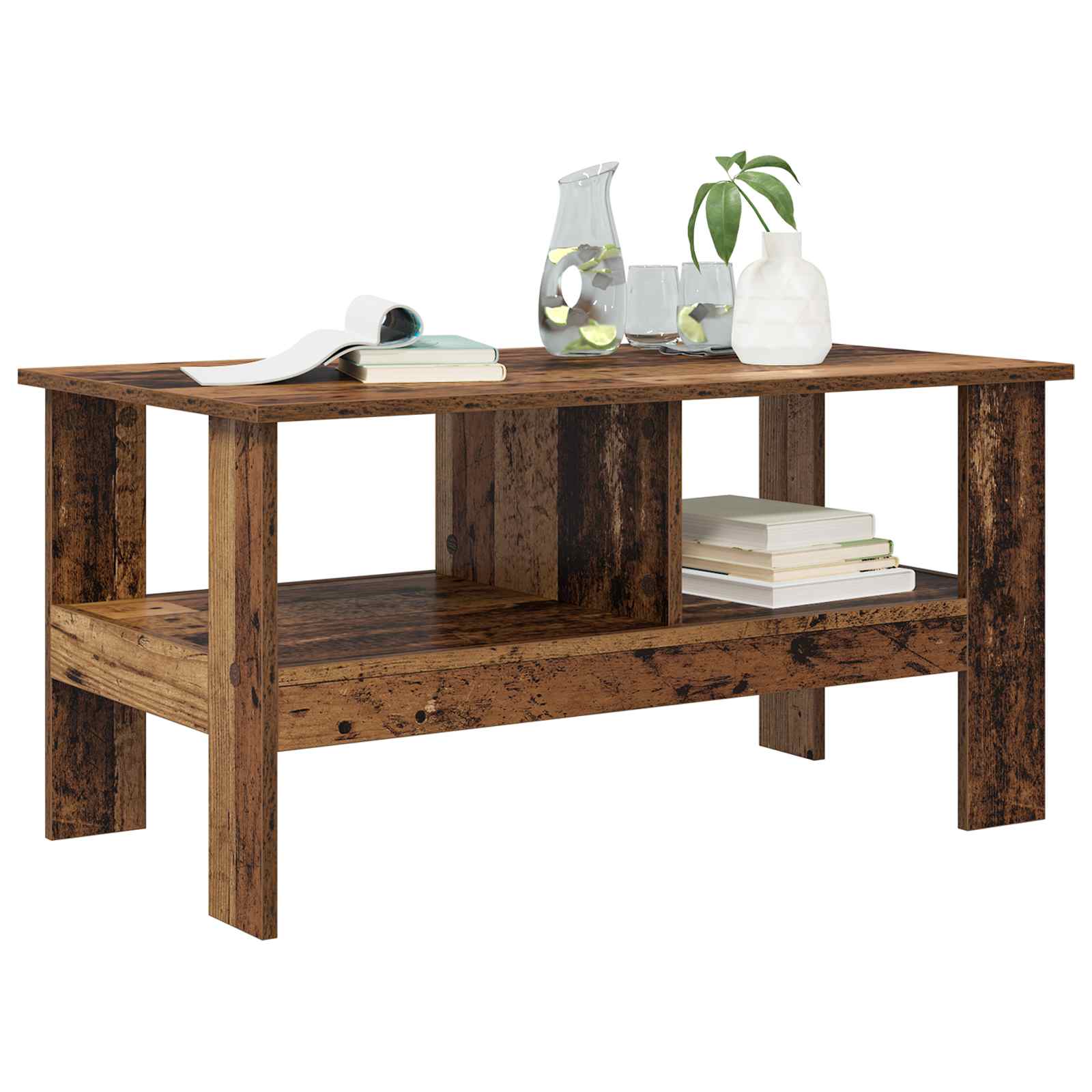 Kava Stol Staro drvo 90 x 50 x 45 cm Konstruirano drvo