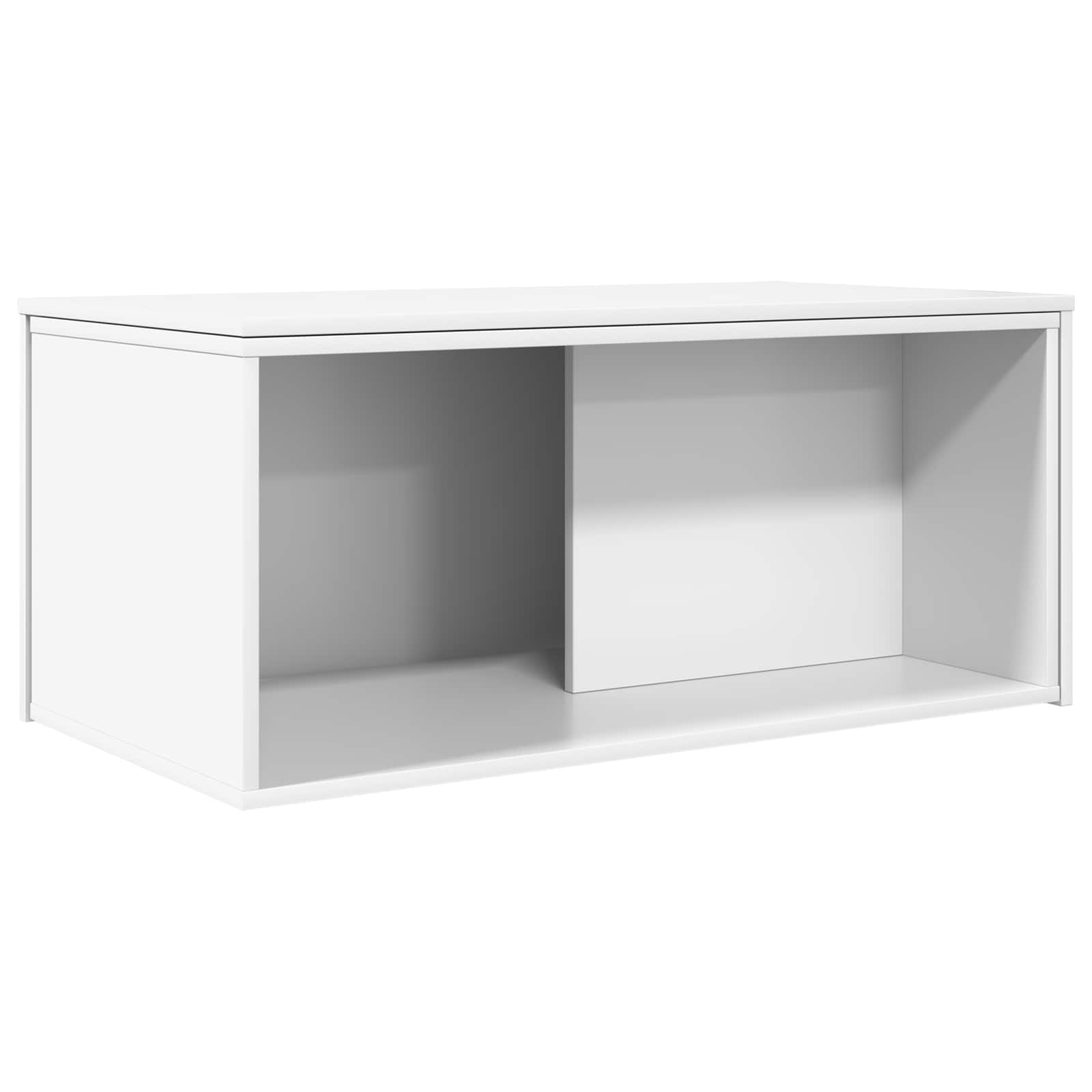 Set stolića za kavu 2 pcs Bijelo Konstruirano drvo
