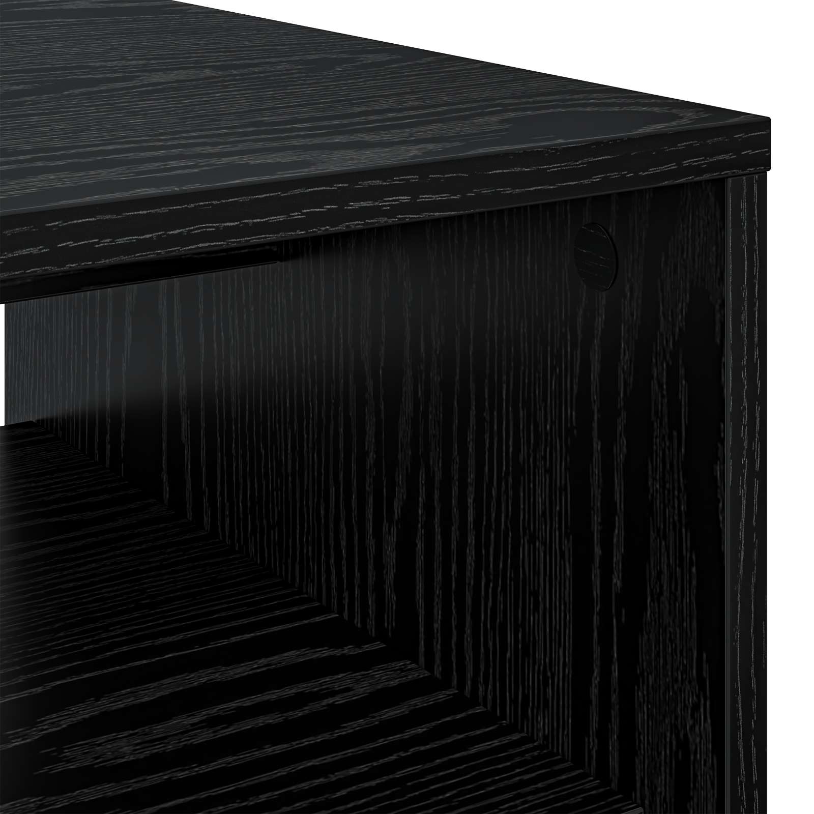 Kava Stol Crni hrast 60 x 50 x 40 cm Konstruirano drvo