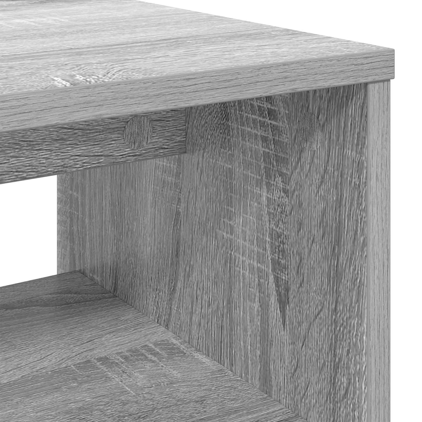 TV ormar Siva Sonoma 100 x 35 x 40 cm Konstruirano drvo