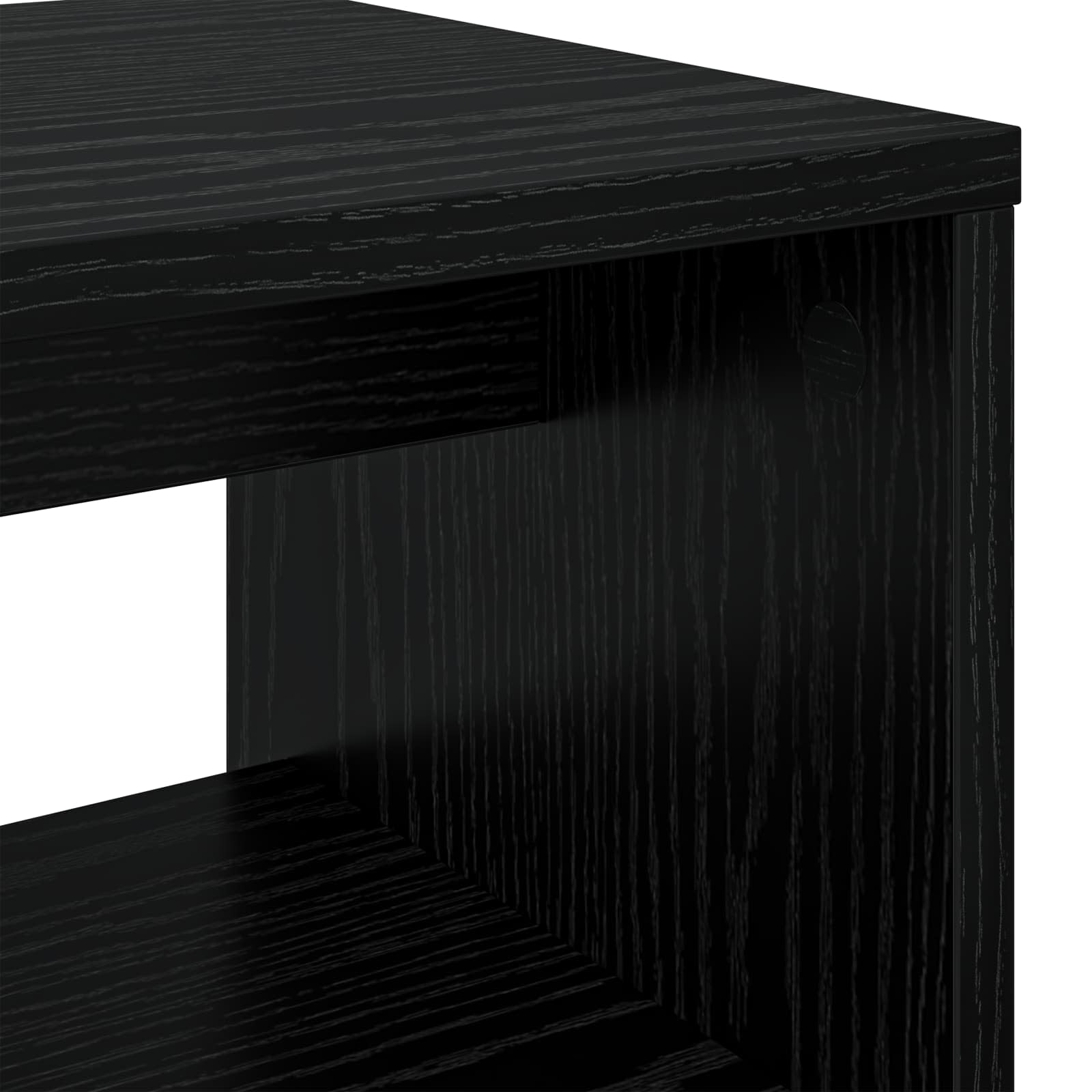 TV ormar Crni hrast 80 x 30 x 40 cm Konstruirano drvo