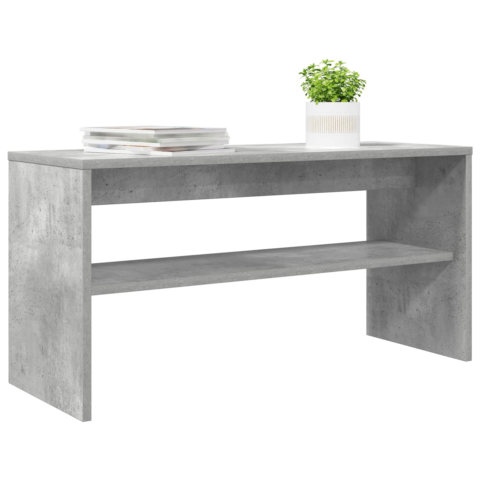 TV ormar Betonski sivi 80 x 30 x 40 cm Konstruirano drvo