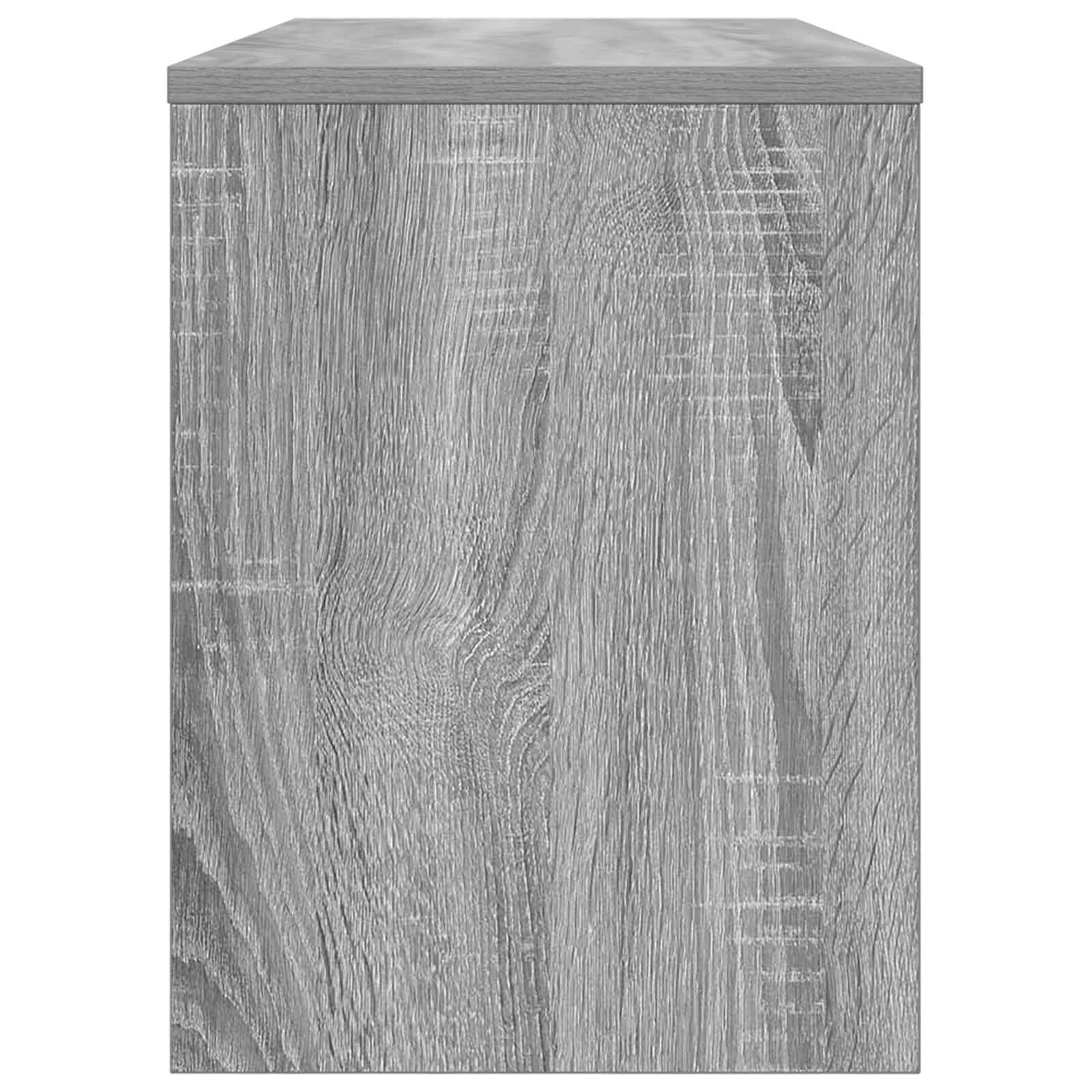 TV ormar Siva Sonoma 80 x 30 x 40 cm Konstruirano drvo