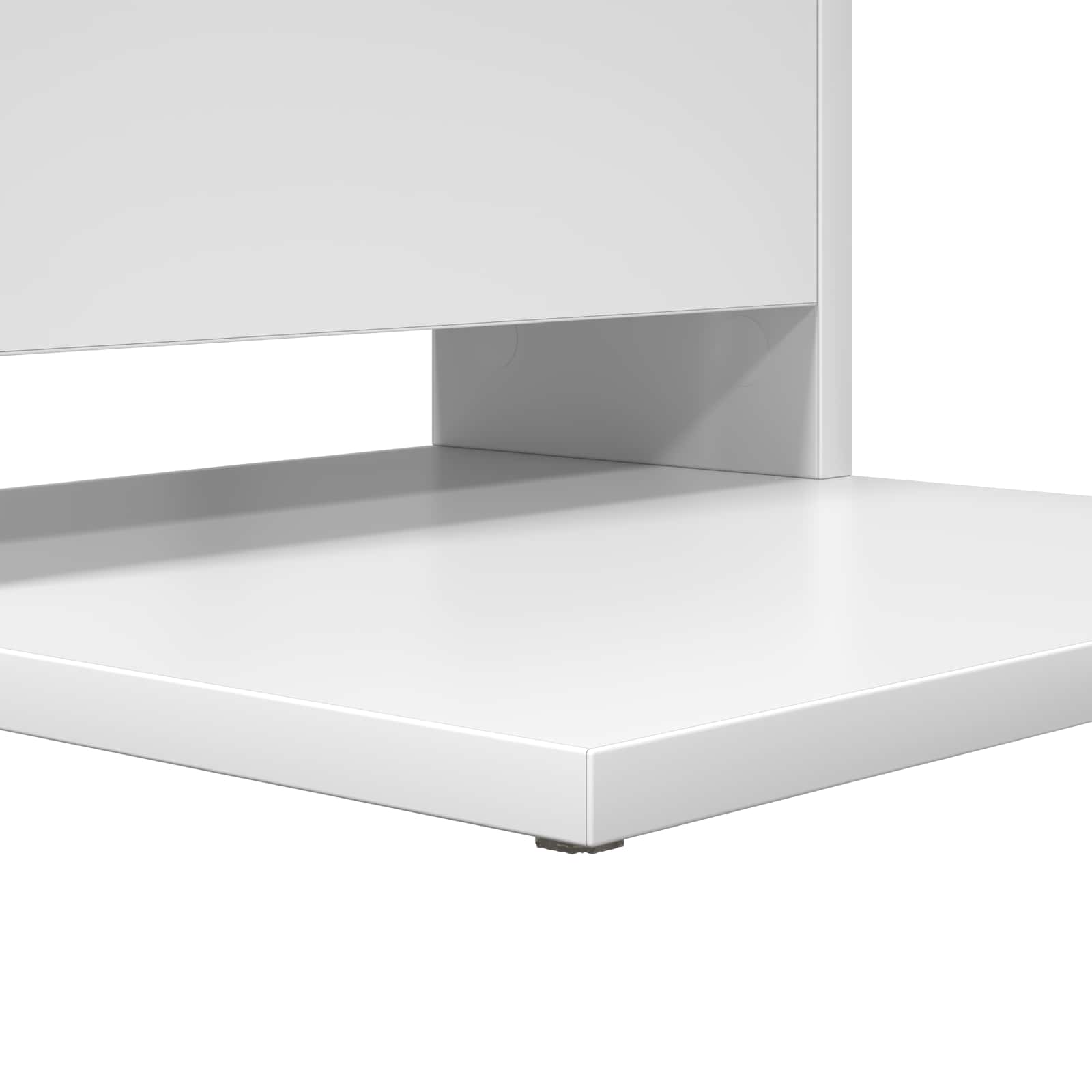 Bocni stol Bijelo 40 x 35 x 60,5 cm Konstruirano drvo