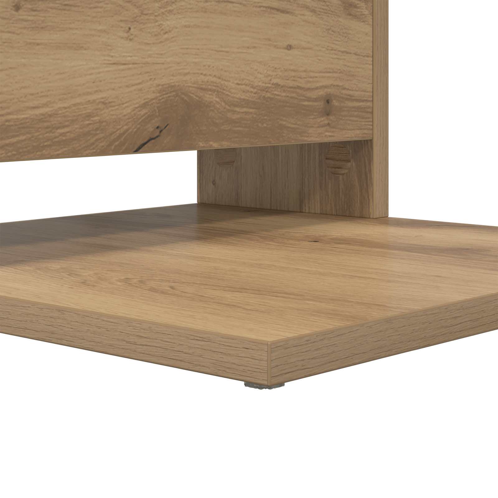 Bocni stol Umjetnički hrast 40 x 35 x 60,5 cm Konstruirano drvo