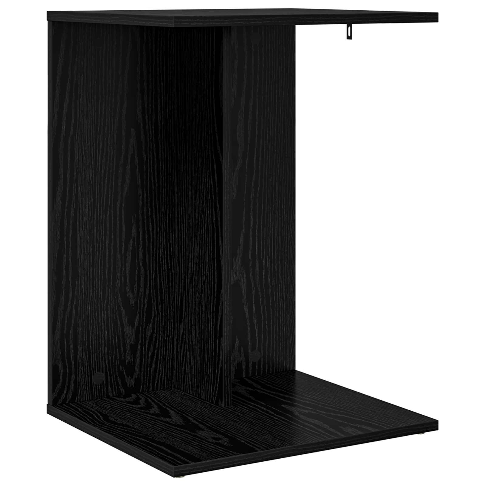 Bocni stol Crni hrast 45 x 40 x 62,5 cm Konstruirano drvo