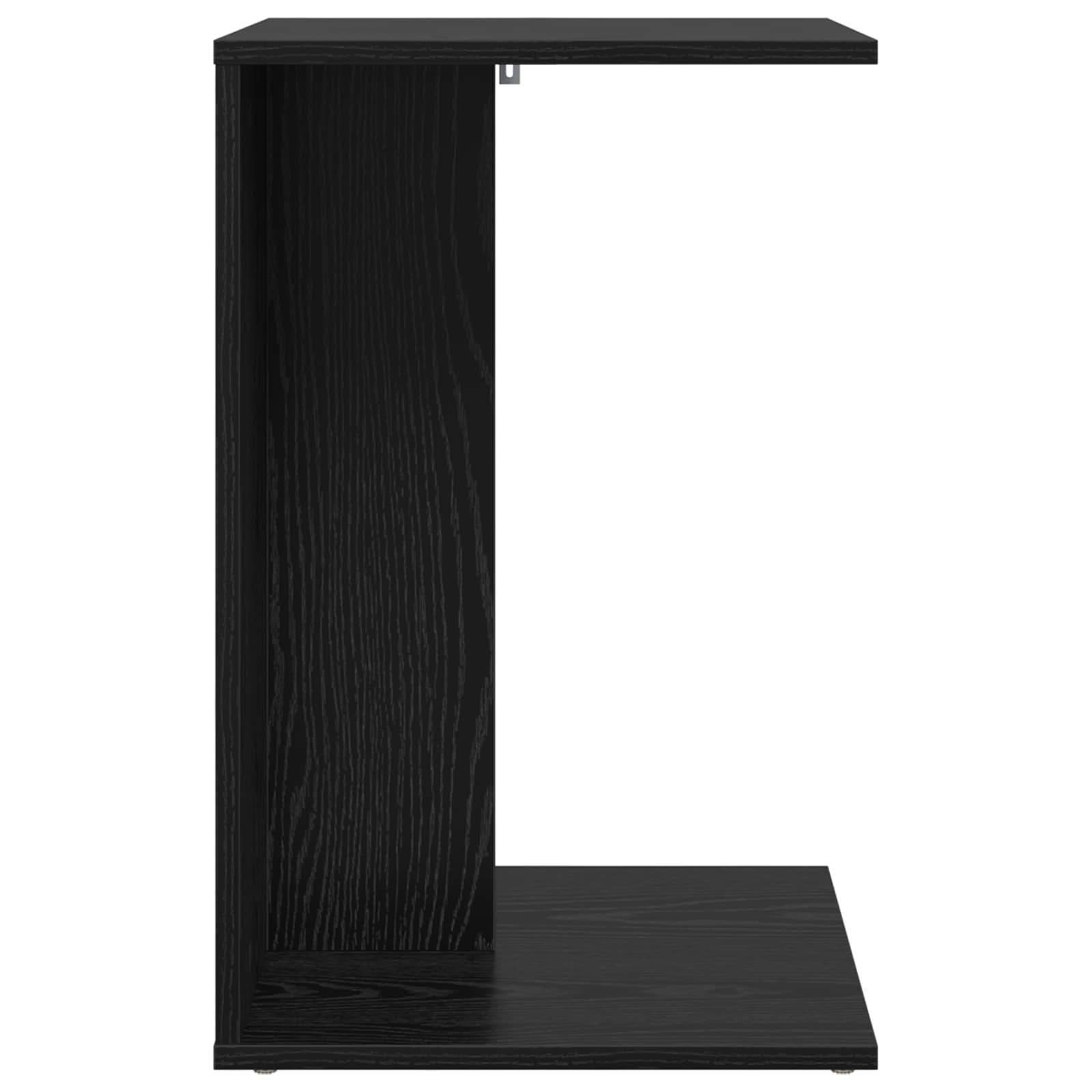 Bocni stol Crni hrast 45 x 40 x 62,5 cm Konstruirano drvo