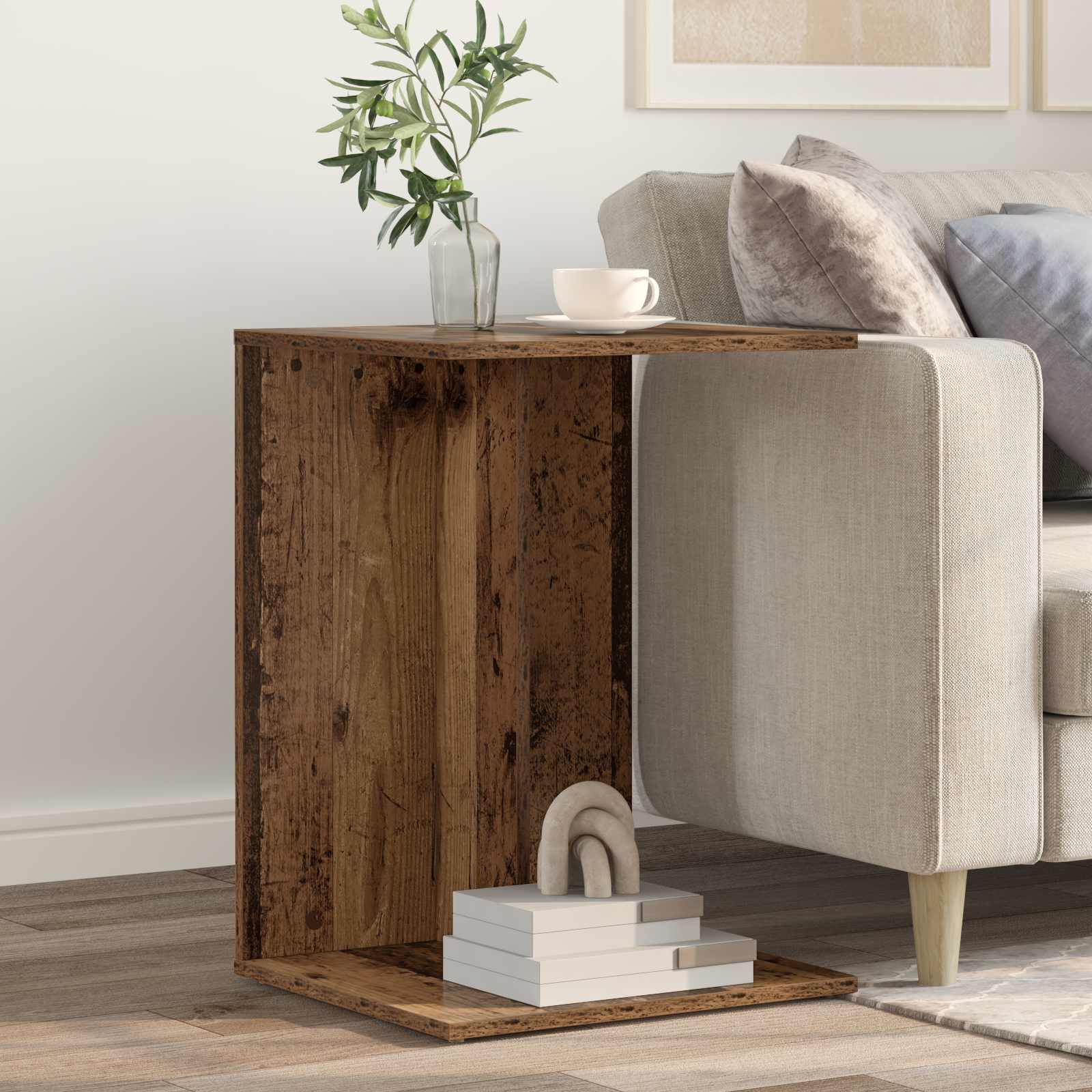 Bocni stol Staro drvo 45 x 40 x 62,5 cm Konstruirano drvo