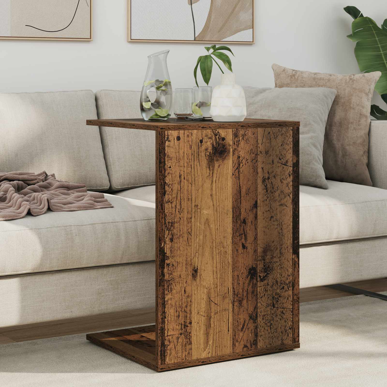 Bocni stol Staro drvo 45 x 40 x 62,5 cm Konstruirano drvo