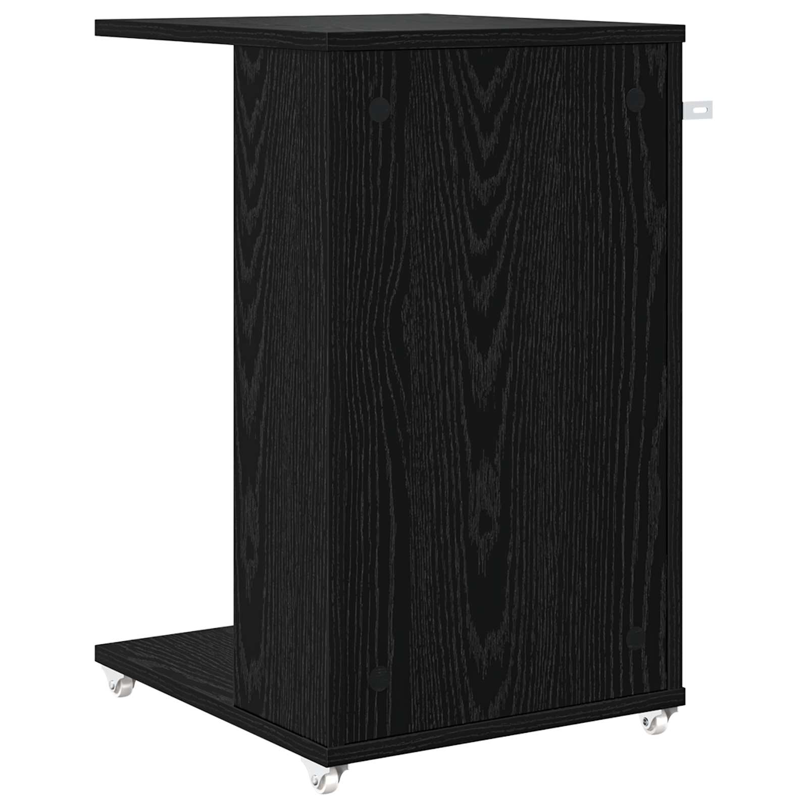 Bocni stol Crni hrast 40 x 35 x 60 cm Konstruirano drvo