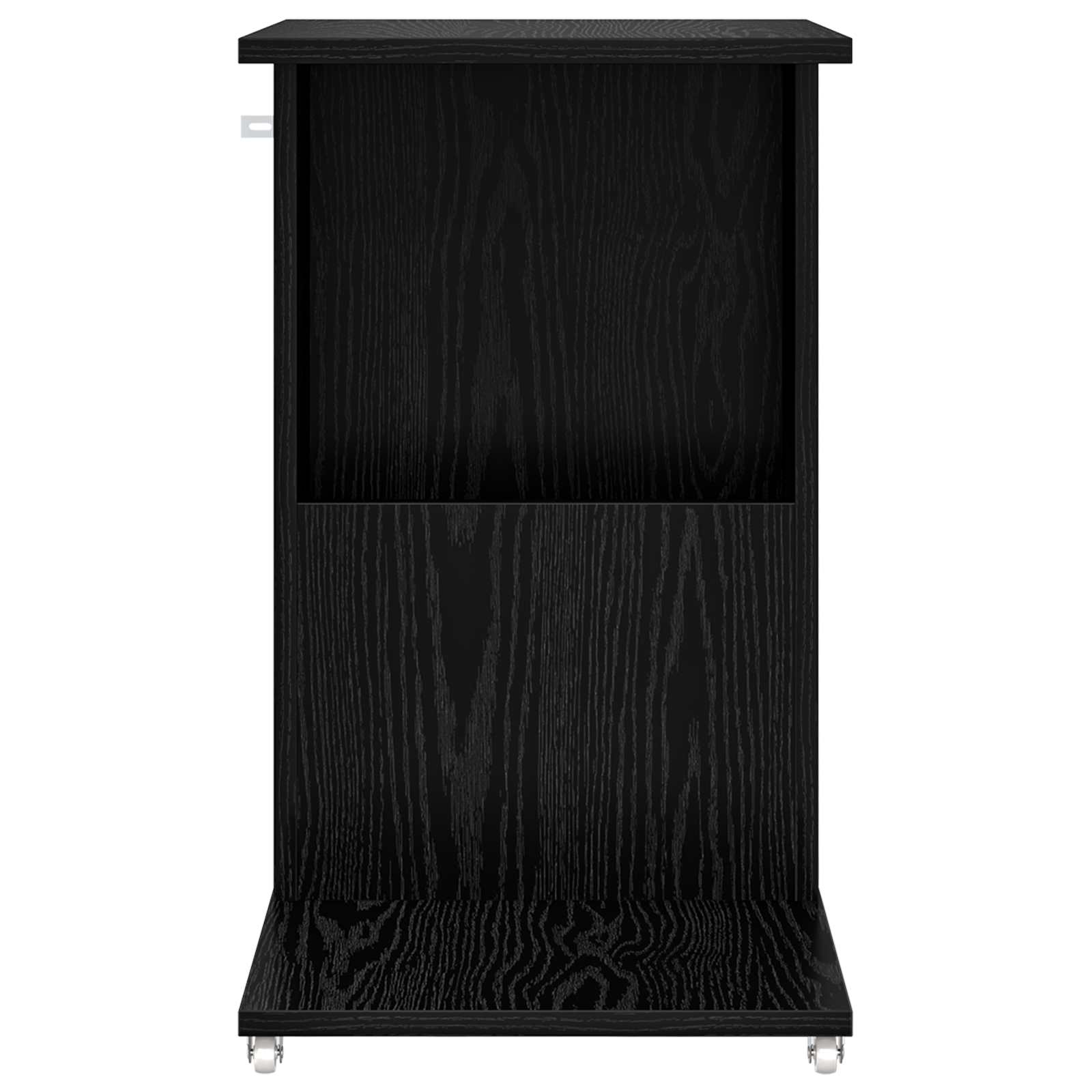 Bocni stol Crni hrast 40 x 35 x 60 cm Konstruirano drvo