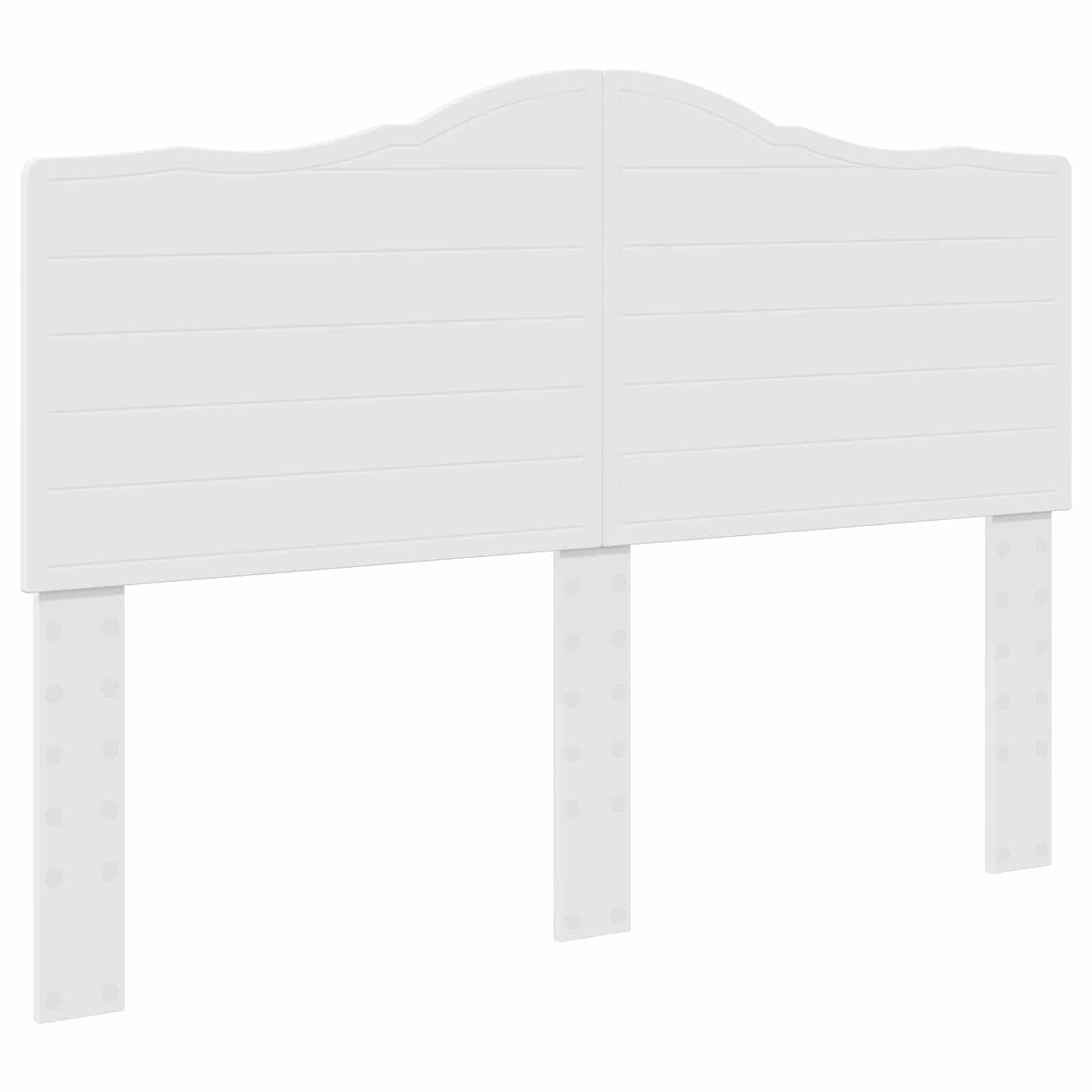 Krevetna konstrukcija Bijeli 160 x 200 cm Inženjersko Drvo