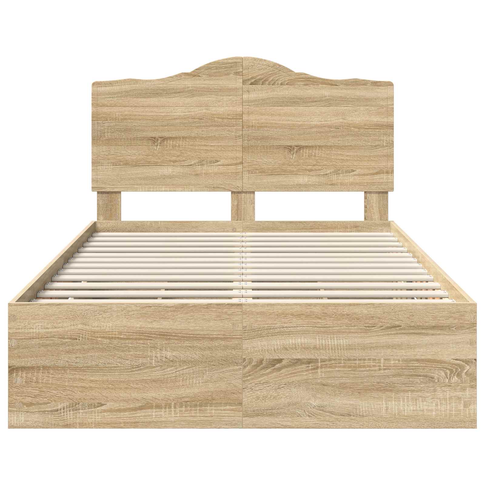 Krevetna konstrukcija s ladicama Sonoma hrast 120 x 200 cm