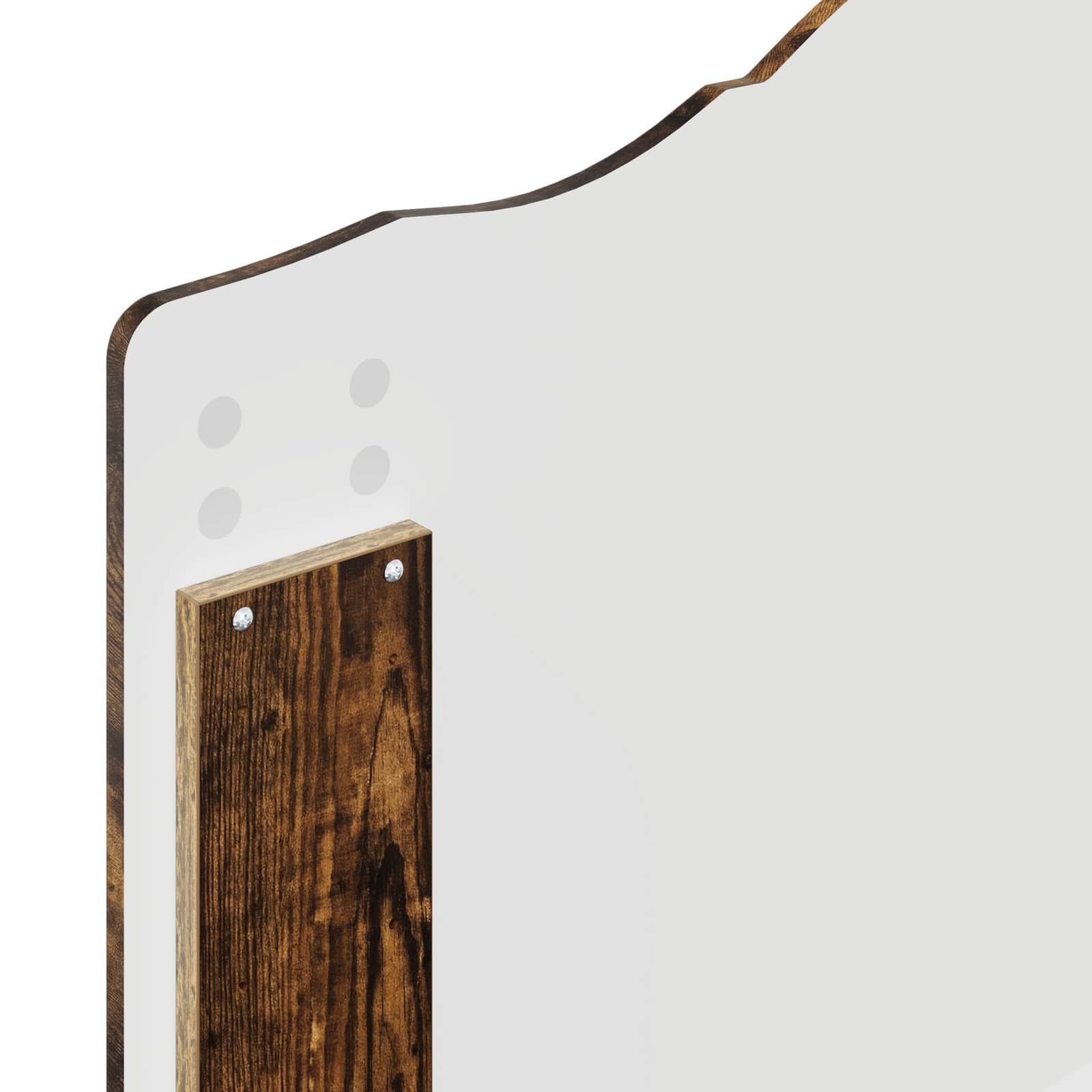 Krevet s od storage s uzglavljem Dimljeni hrast 90 x 200 cm