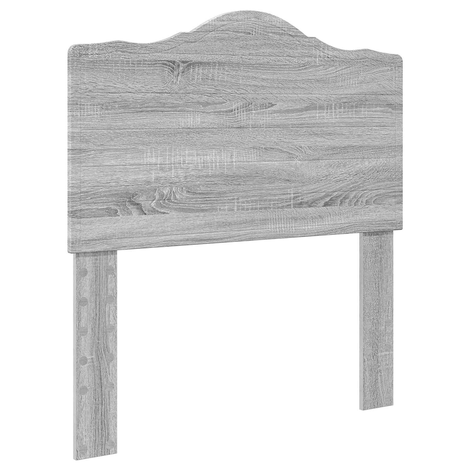 Krevet s od storage Siva Sonoma 90 x 190 cm Konstruirano drvo