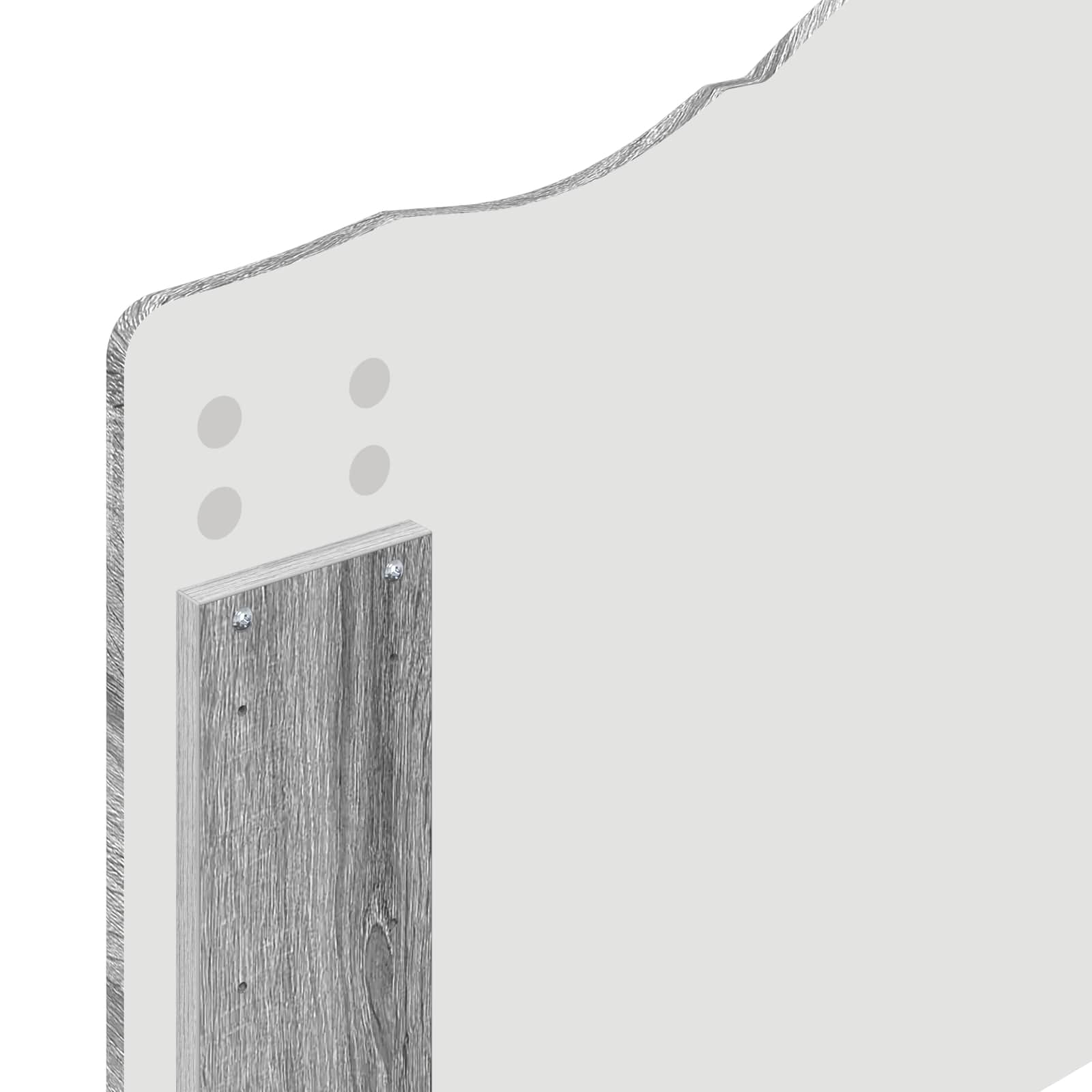 Krevetna konstrukcija Siva Sonoma 75 x 190 cm Konstruirano drvo
