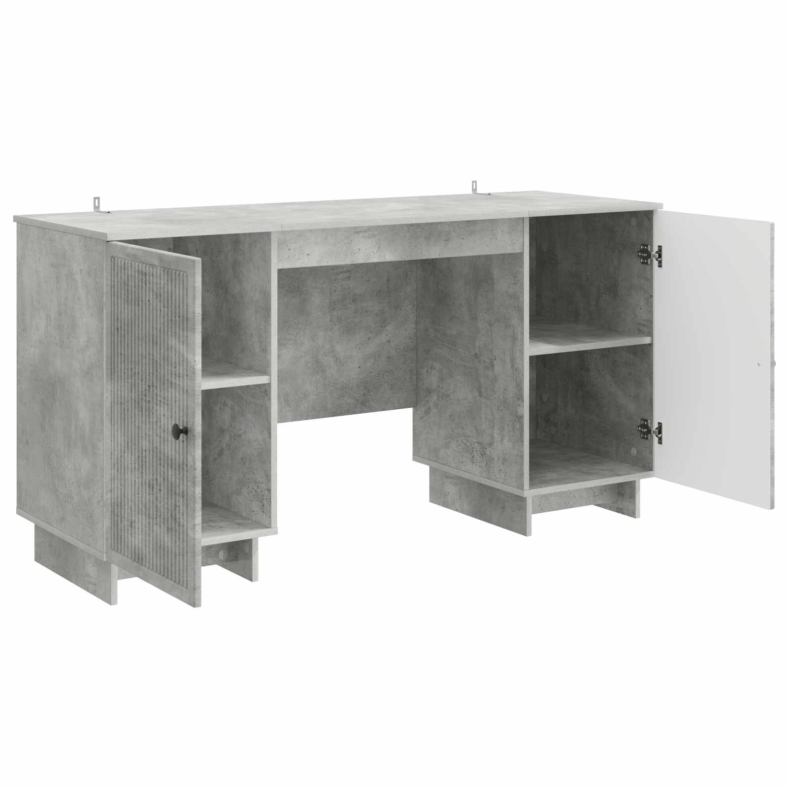 Stol Betonska siva Konstruirano drvo 142,5 x 50 x 75 cm