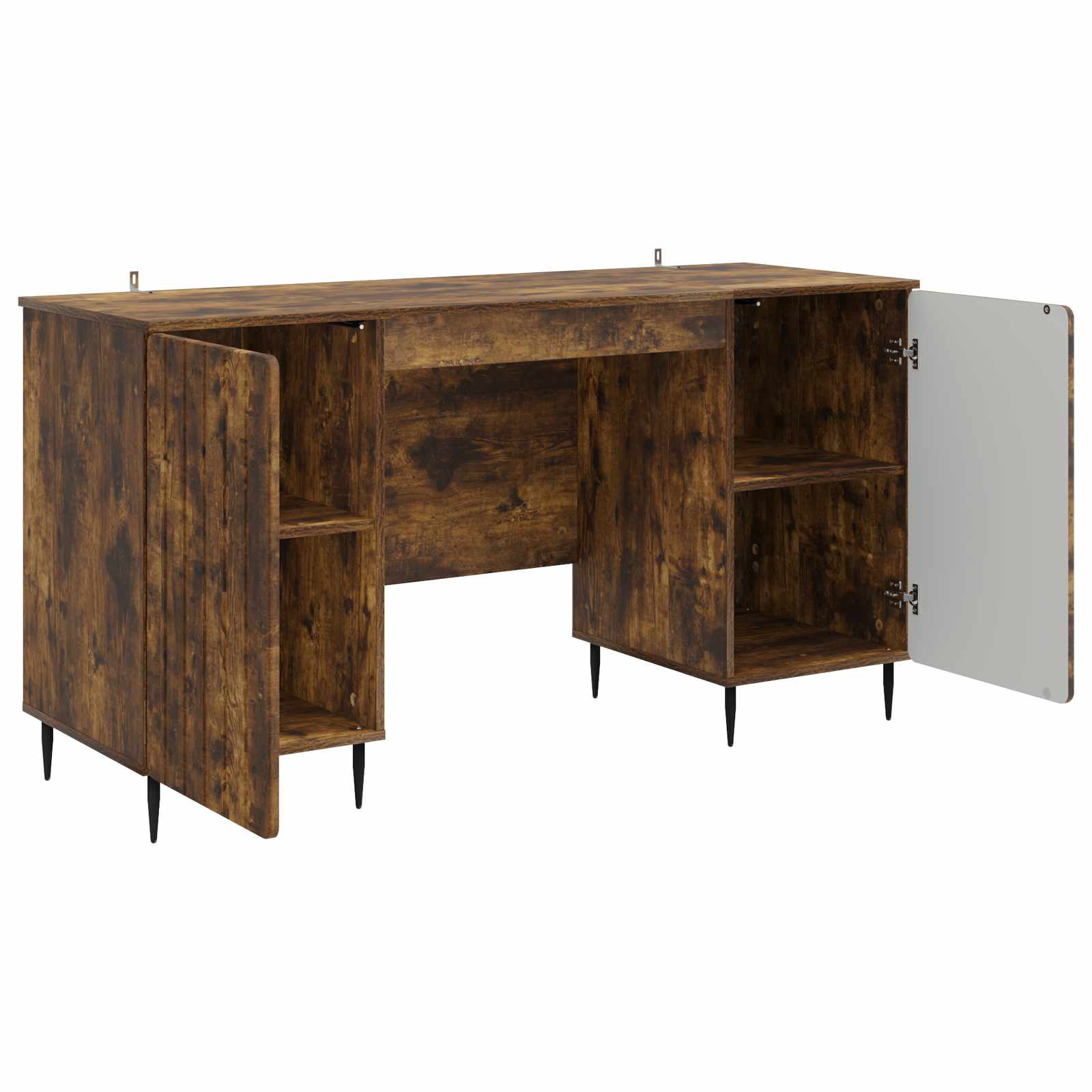 Stol Dimljeni hrast 142,5 x 50 x 75 cm Konstruirano drvo